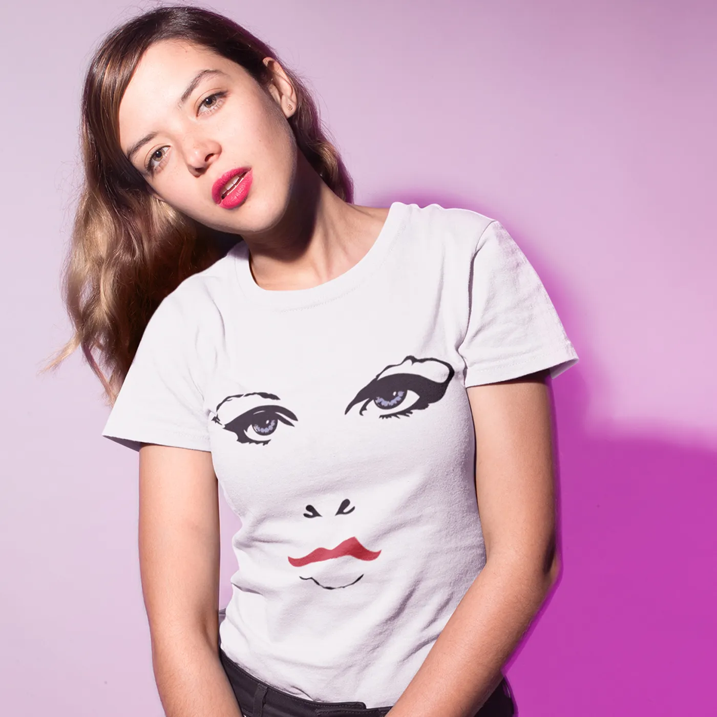 Prince Purple Rain Face T-shirt