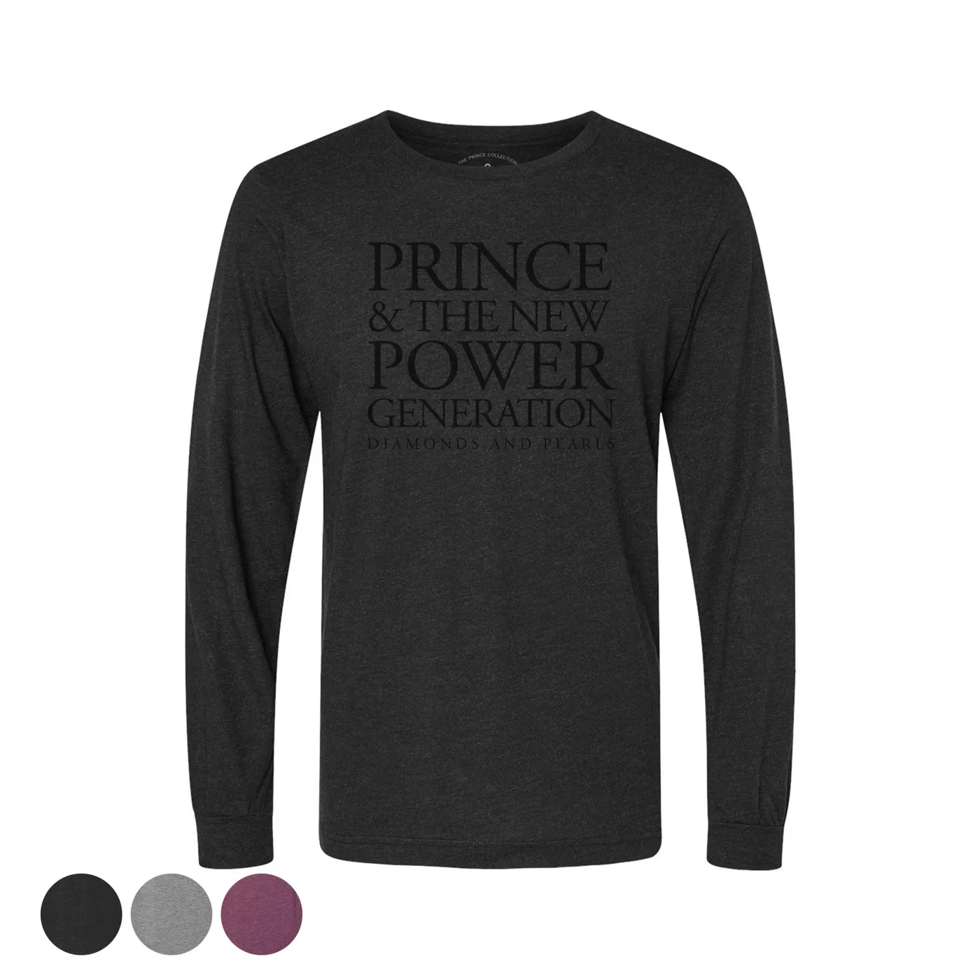 Prince and the New Power Generation Diamonds & Pearls Long Sleeve T-Shirt