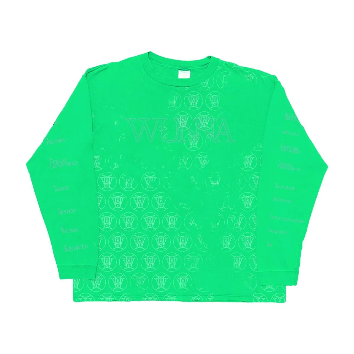 Gunna Deluxe Tracklist Longsleeve T-Shirt