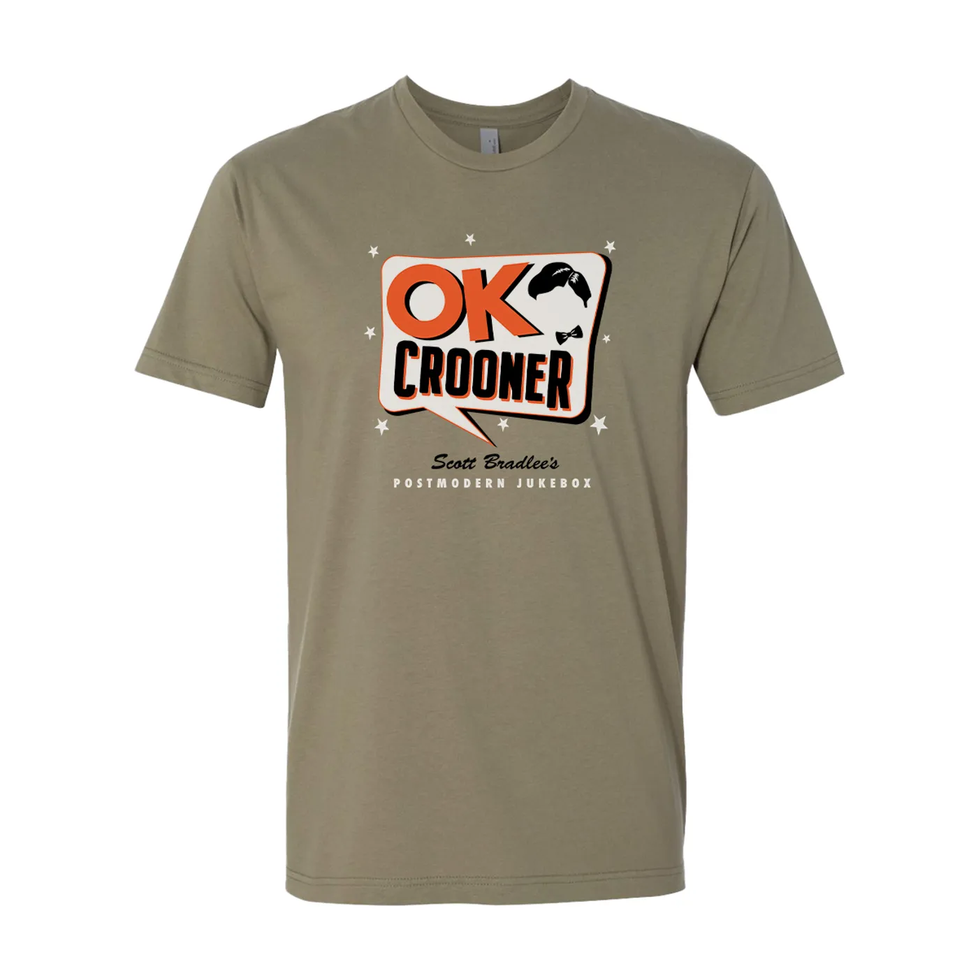 Scott Bradlee's Postmodern Jukebox OK Crooner T-Shirt - Olive