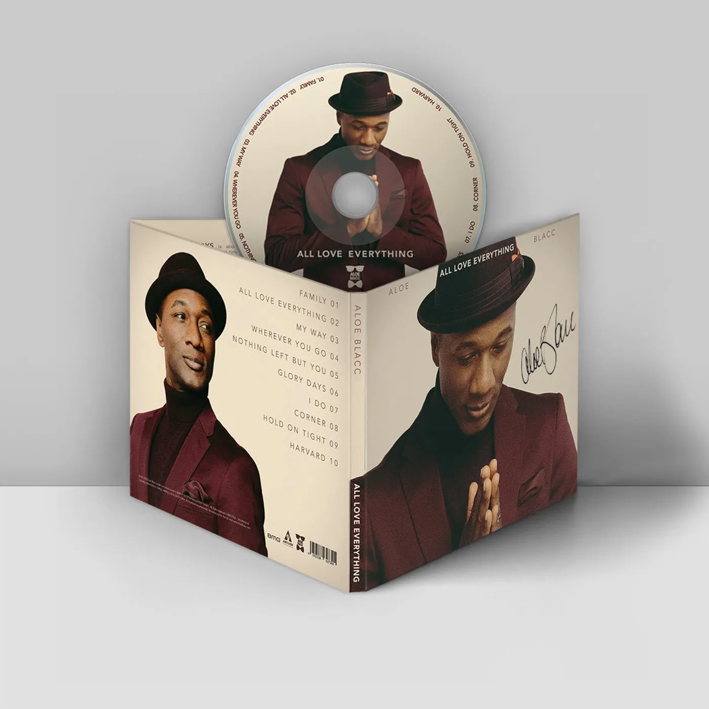 Aloe Blacc All Love Everything CD (signed)