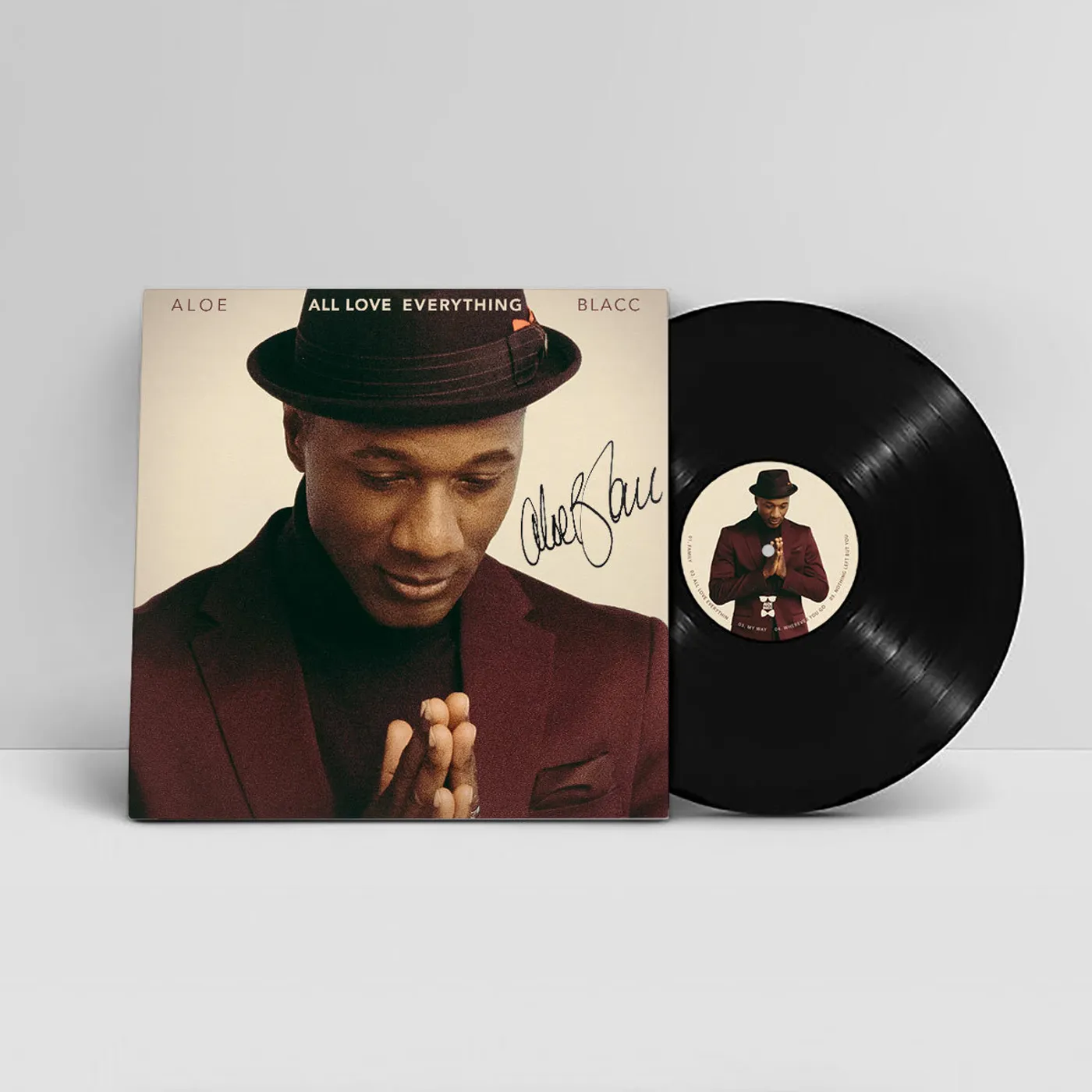 Aloe Blacc All Love Everything Vinyl (signed)