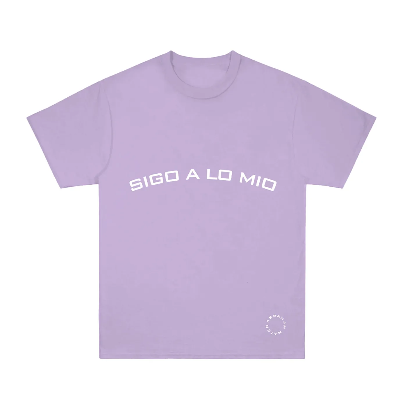 Abraham Mateo Lilac Tee