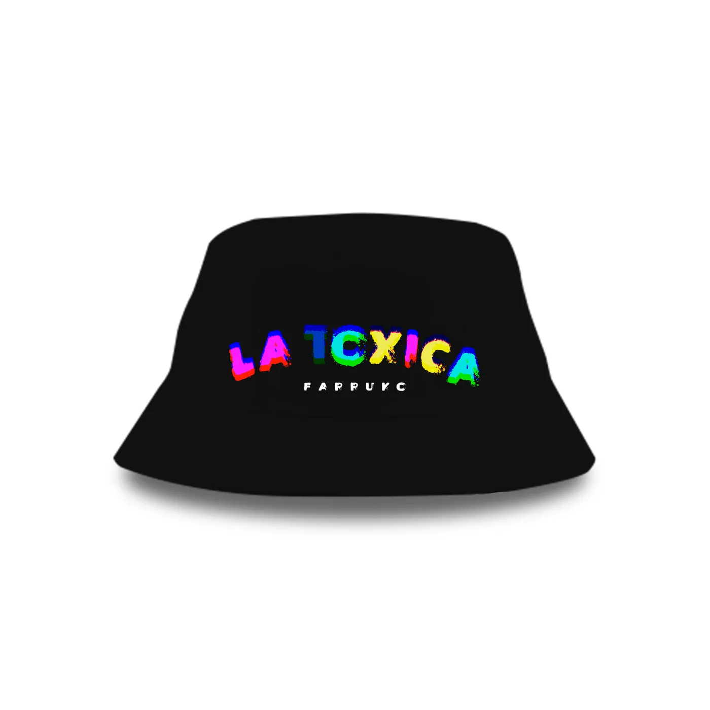 Farruko Black Bucket Hat