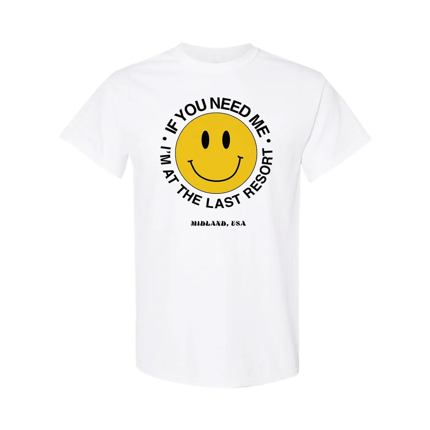 Midland The Last Resort Smiley T-Shirt