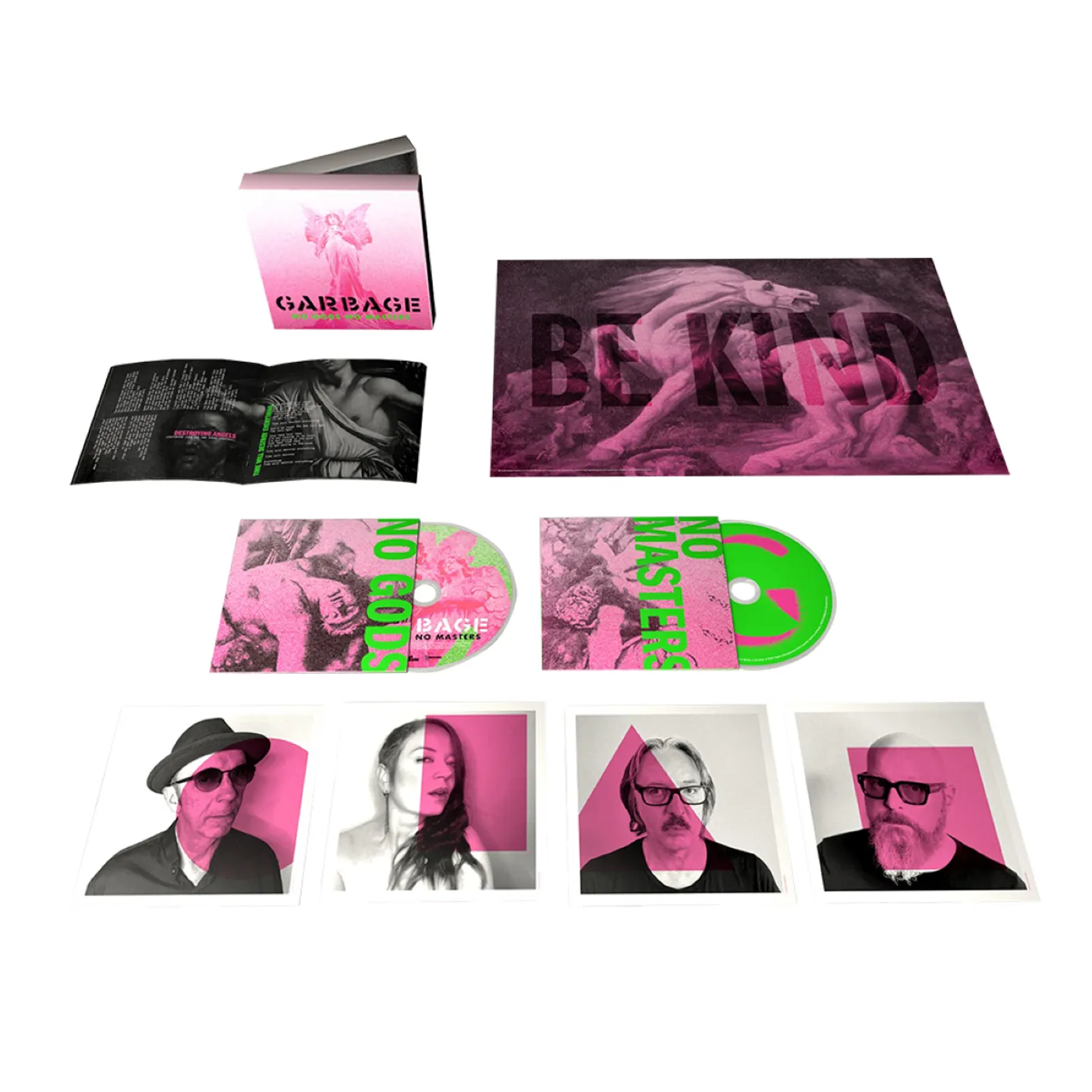 Garbage NO GODS NO MASTERS DELUXE CD ALBUM