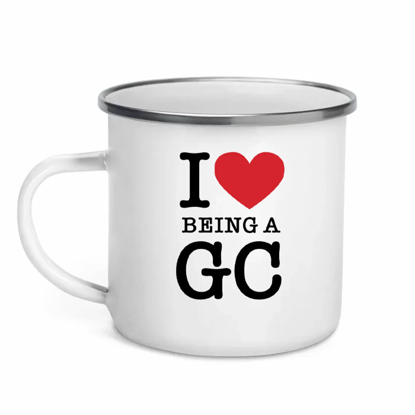 Global Citizen Festival  I Love Being A Global Citizen Enamel Mug