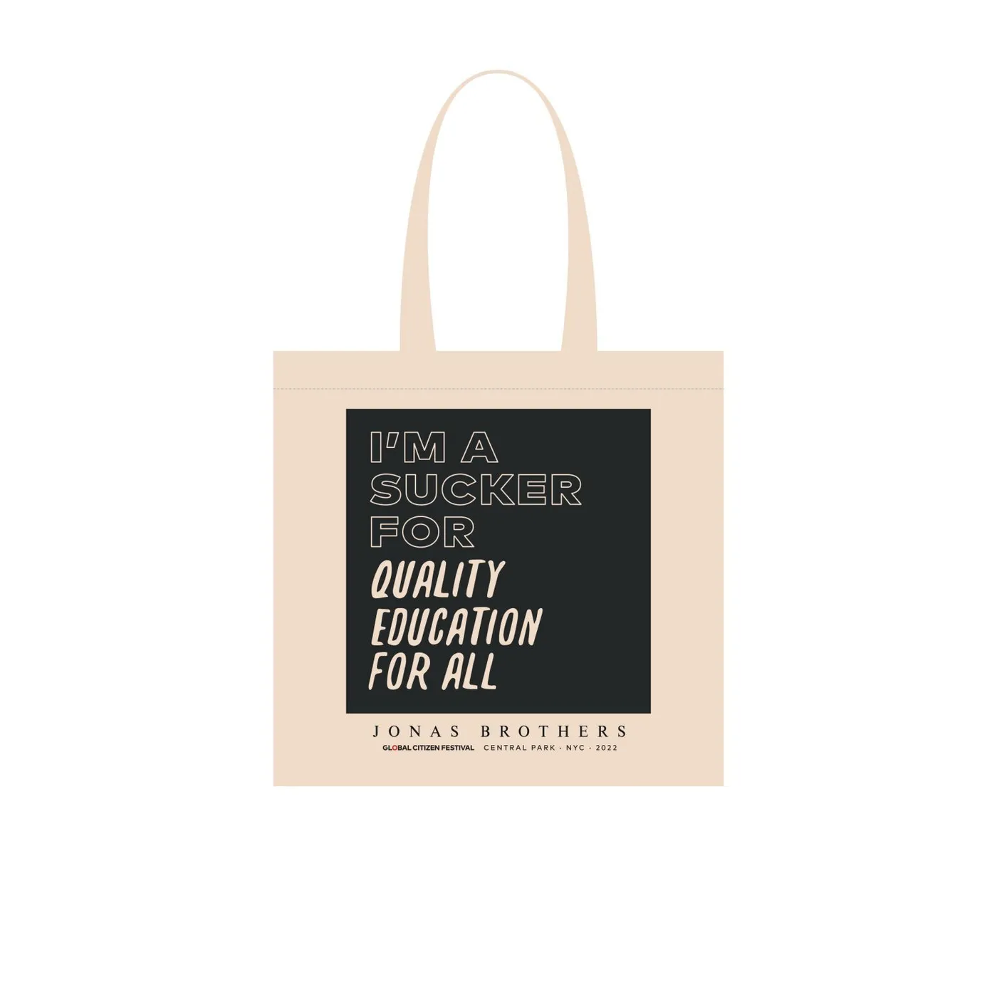 Global Citizen Festival  GCF 2022 Jonas Brothers Tote Bag
