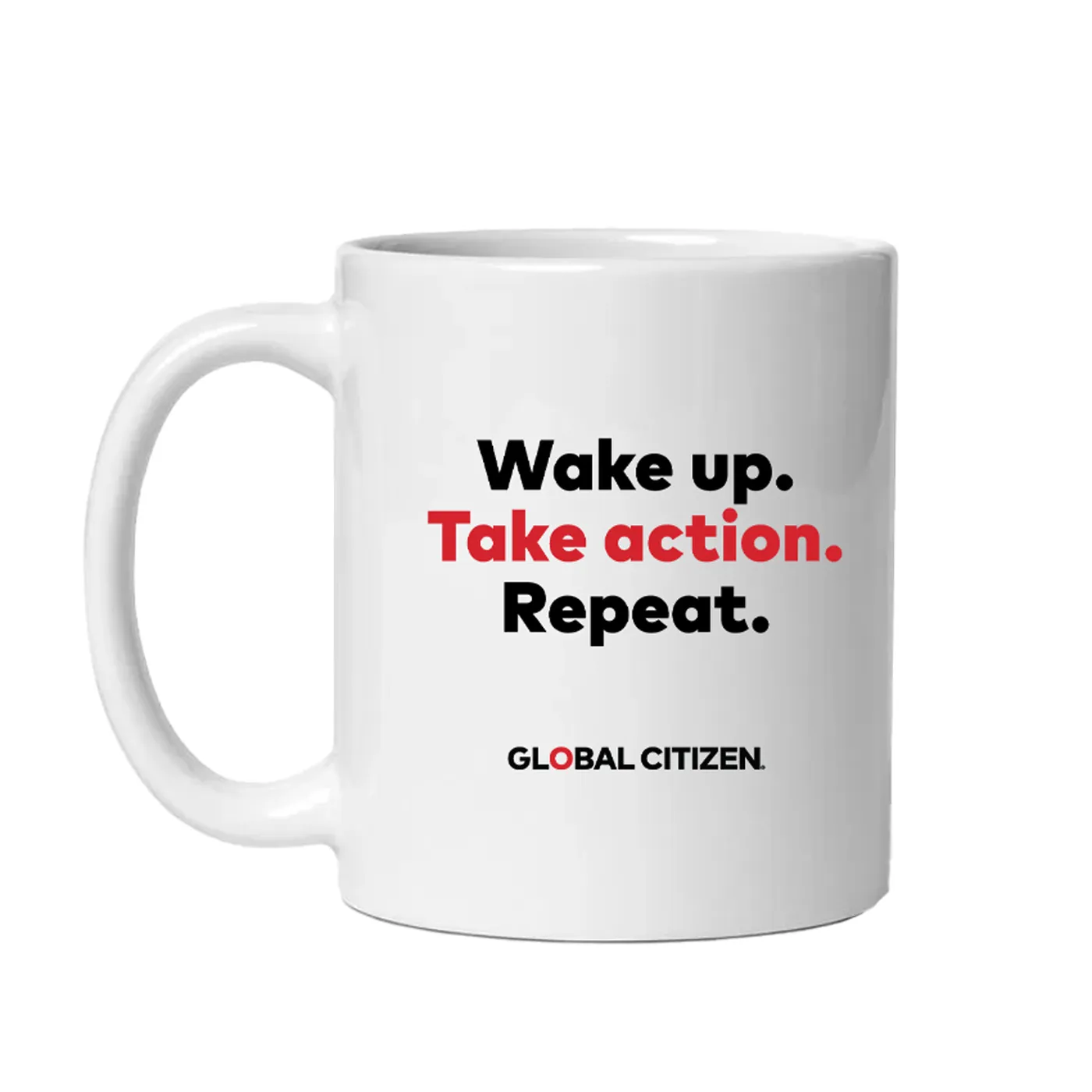 Global Citizen Festival  Wake Up Ceramic Mug
