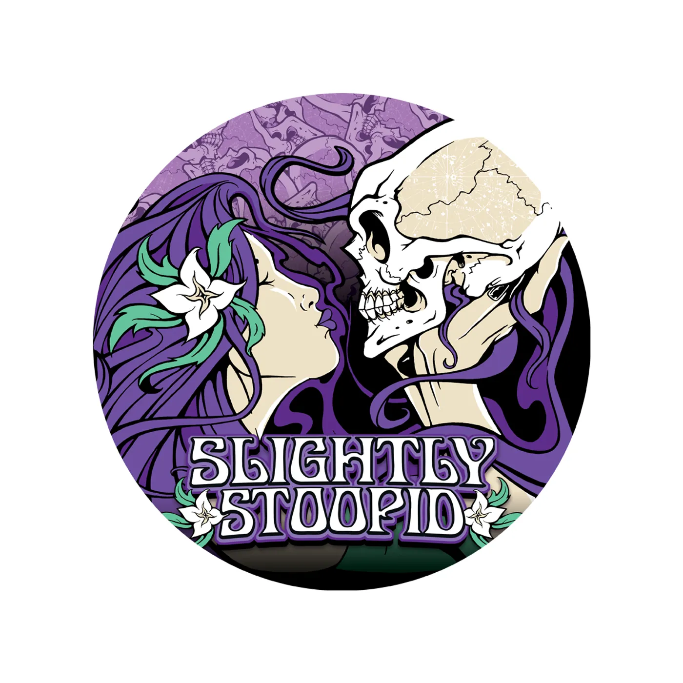 Slightly Stoopid TRI Studios Skull Kiss Slipmat