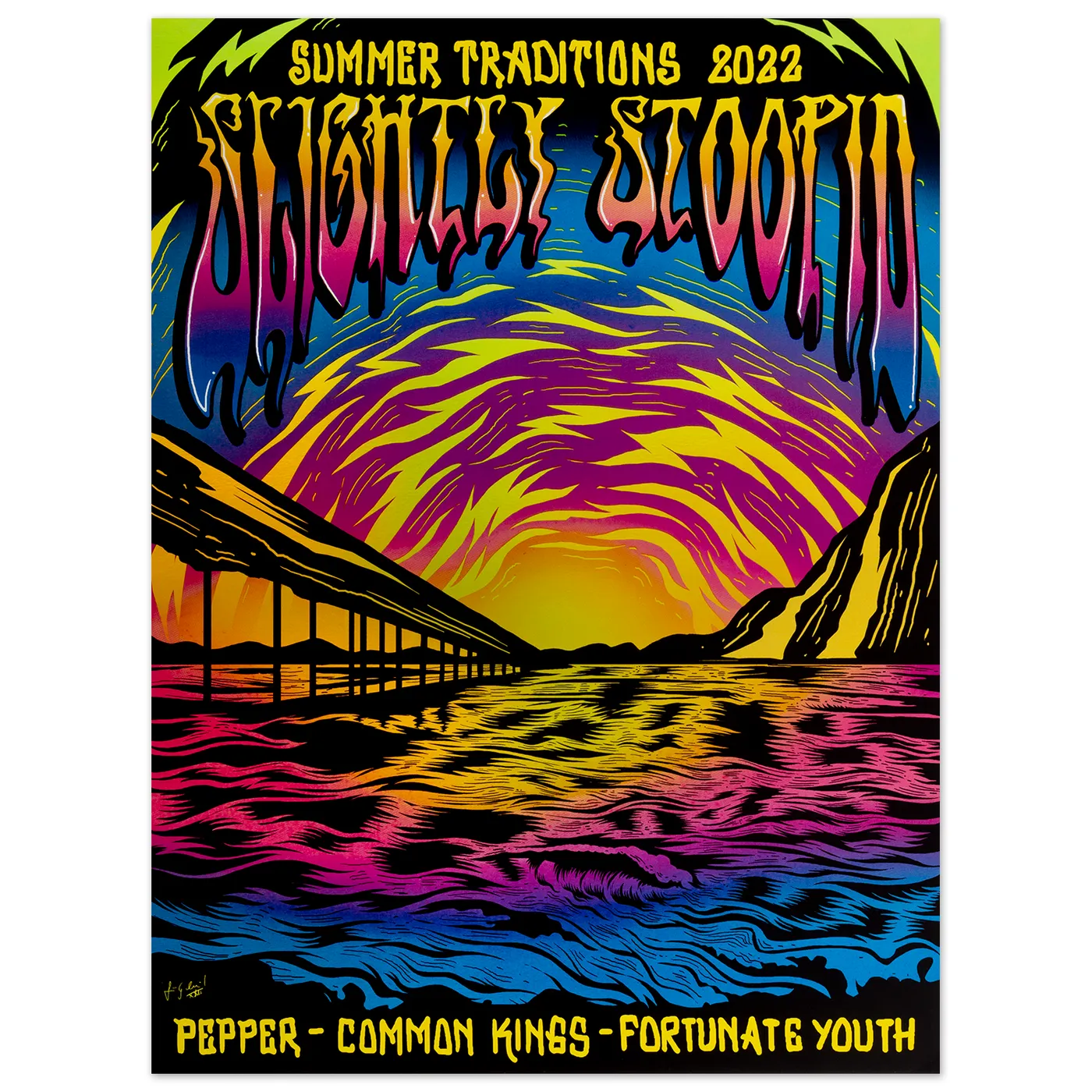 Slightly Stoopid Summer Traditions 2022 VIP Poster