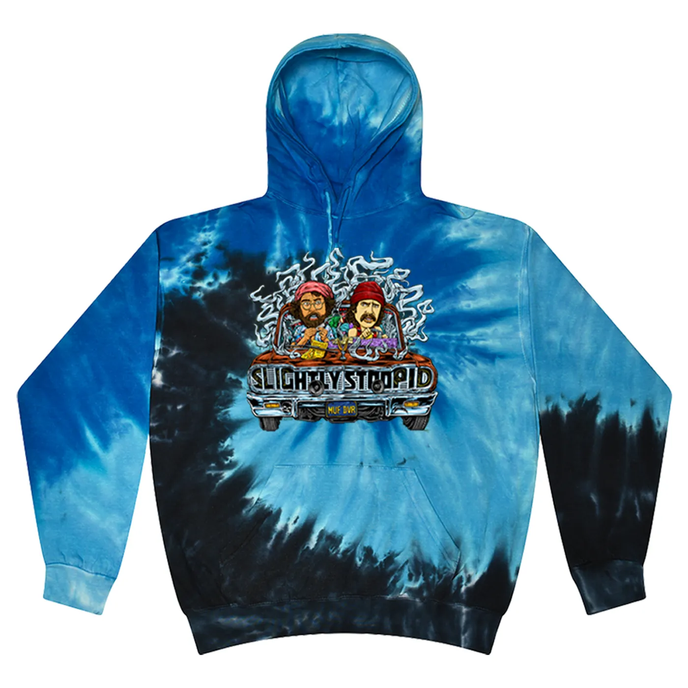 Slightly Stoopid Up In Smoke Tie Dye Hoodie