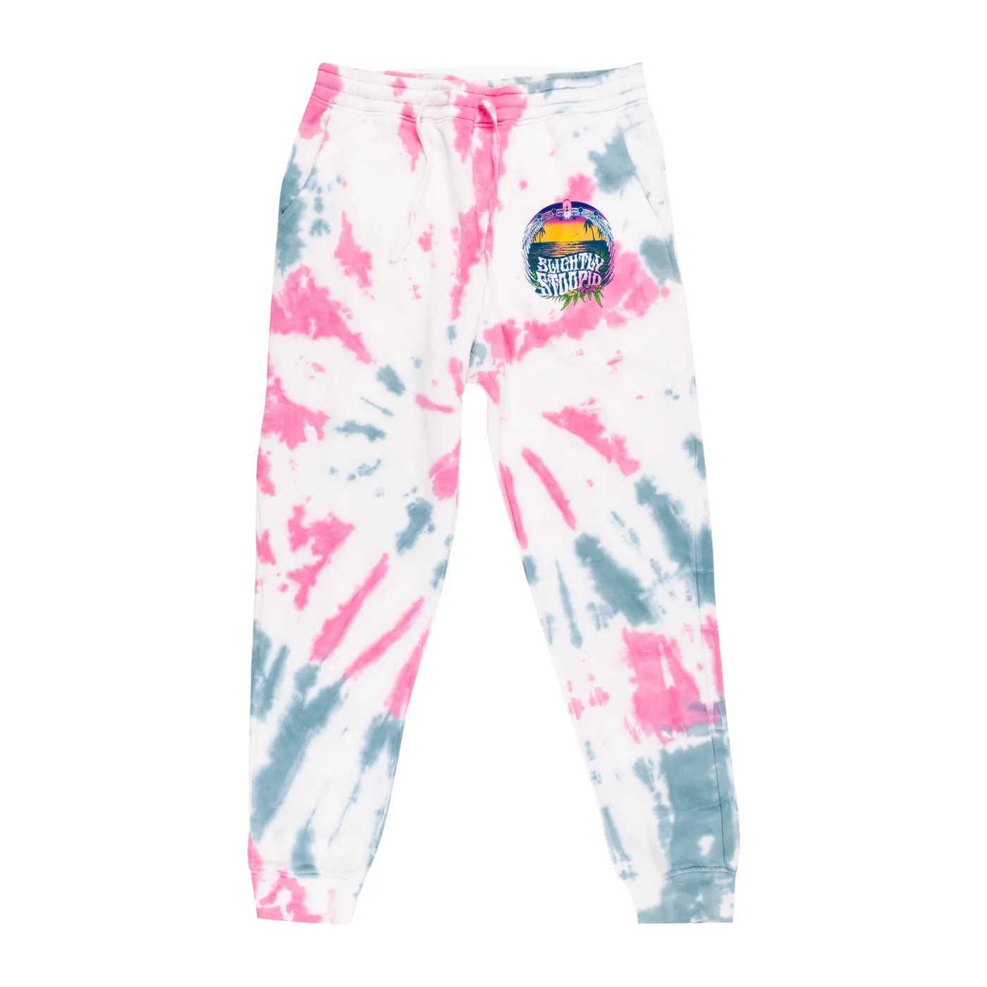 Slightly Stoopid Ladies Tie Dye Joggers
