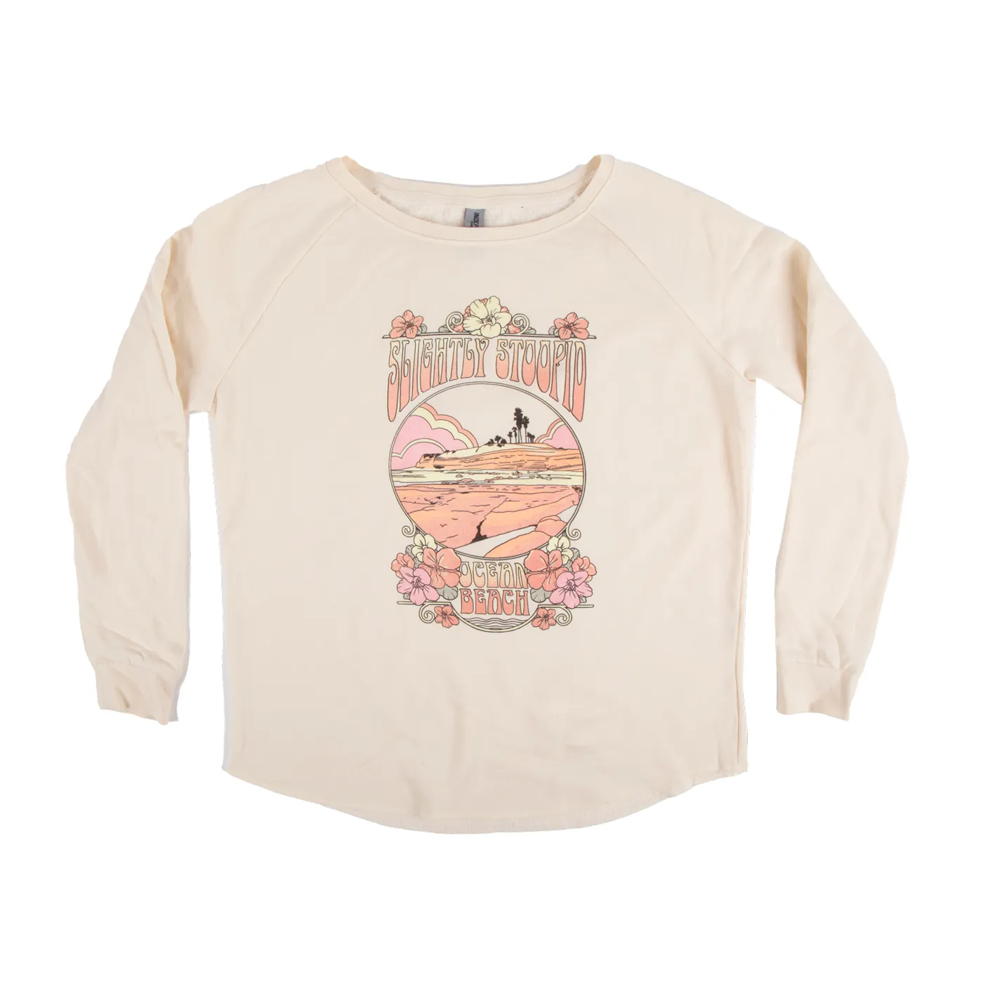 Slightly Stoopid Psychedelic Summer Ladies Crewneck