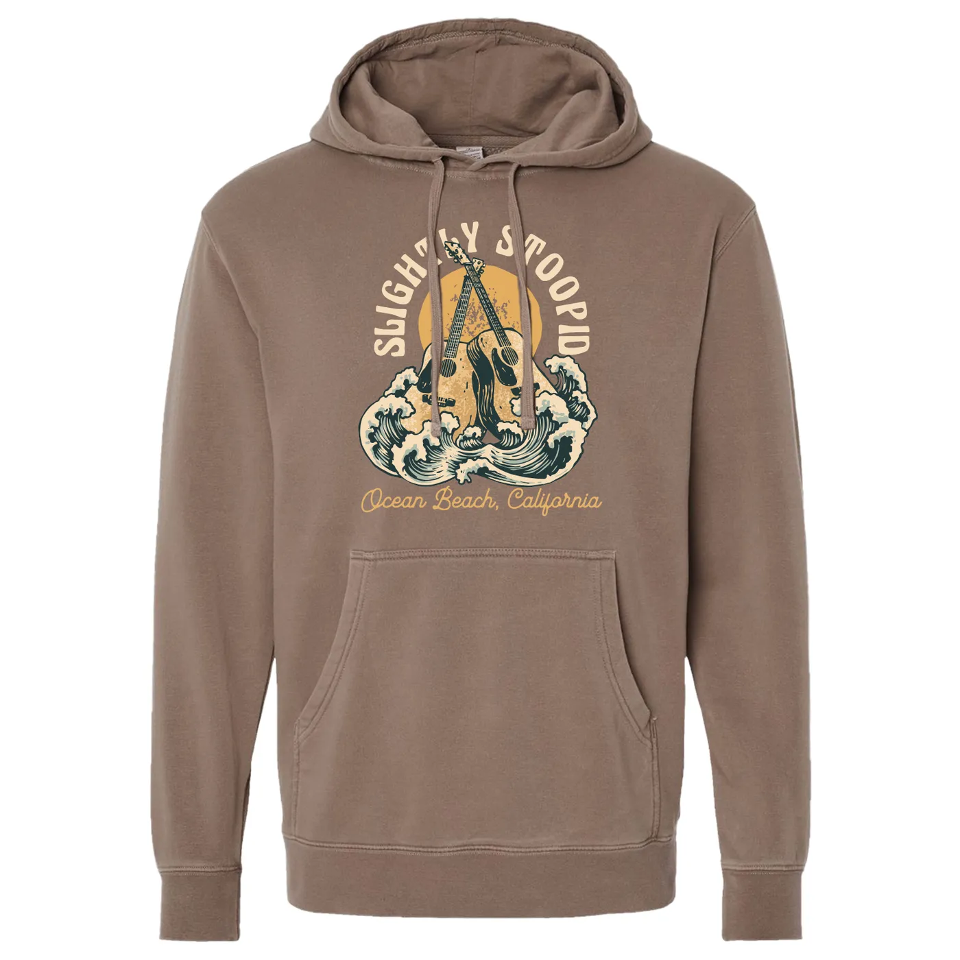 Slightly Stoopid Acoustic Beach Hoodie (Clay)