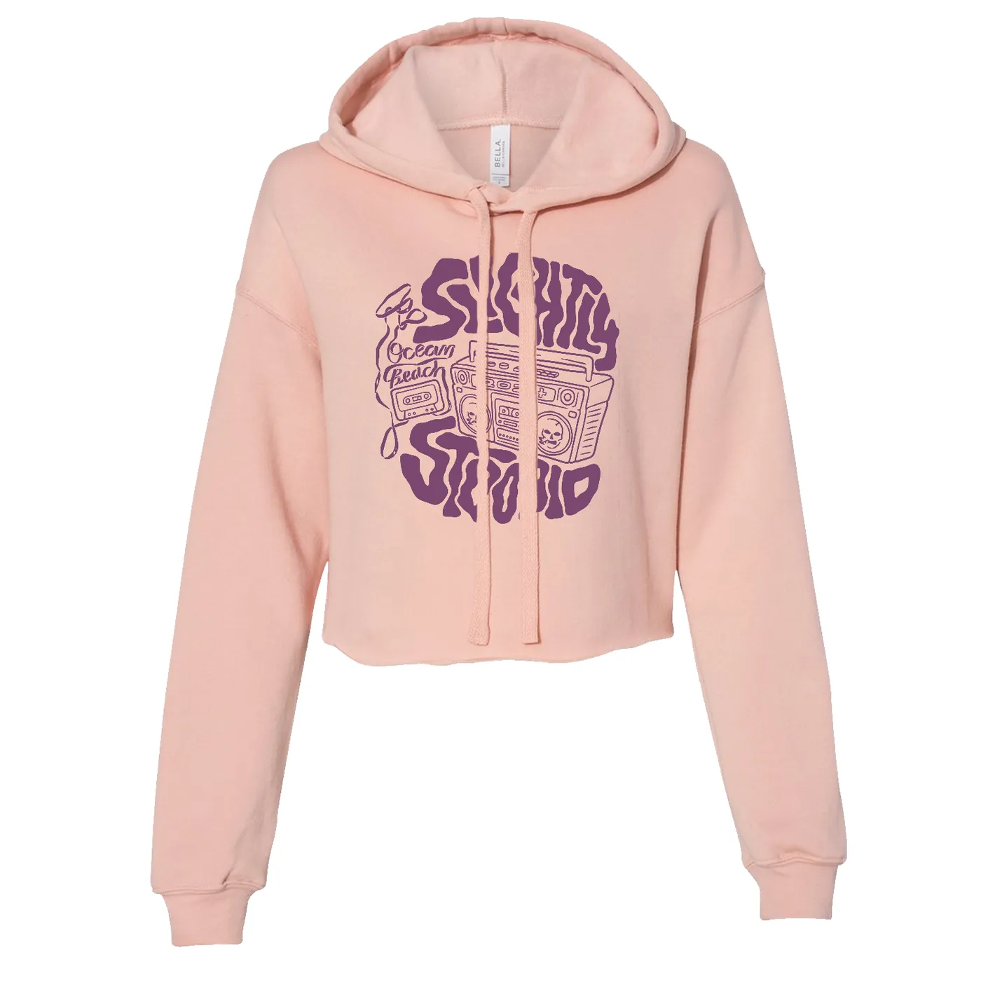 Slightly Stoopid OB Cassette Crop Hoodie