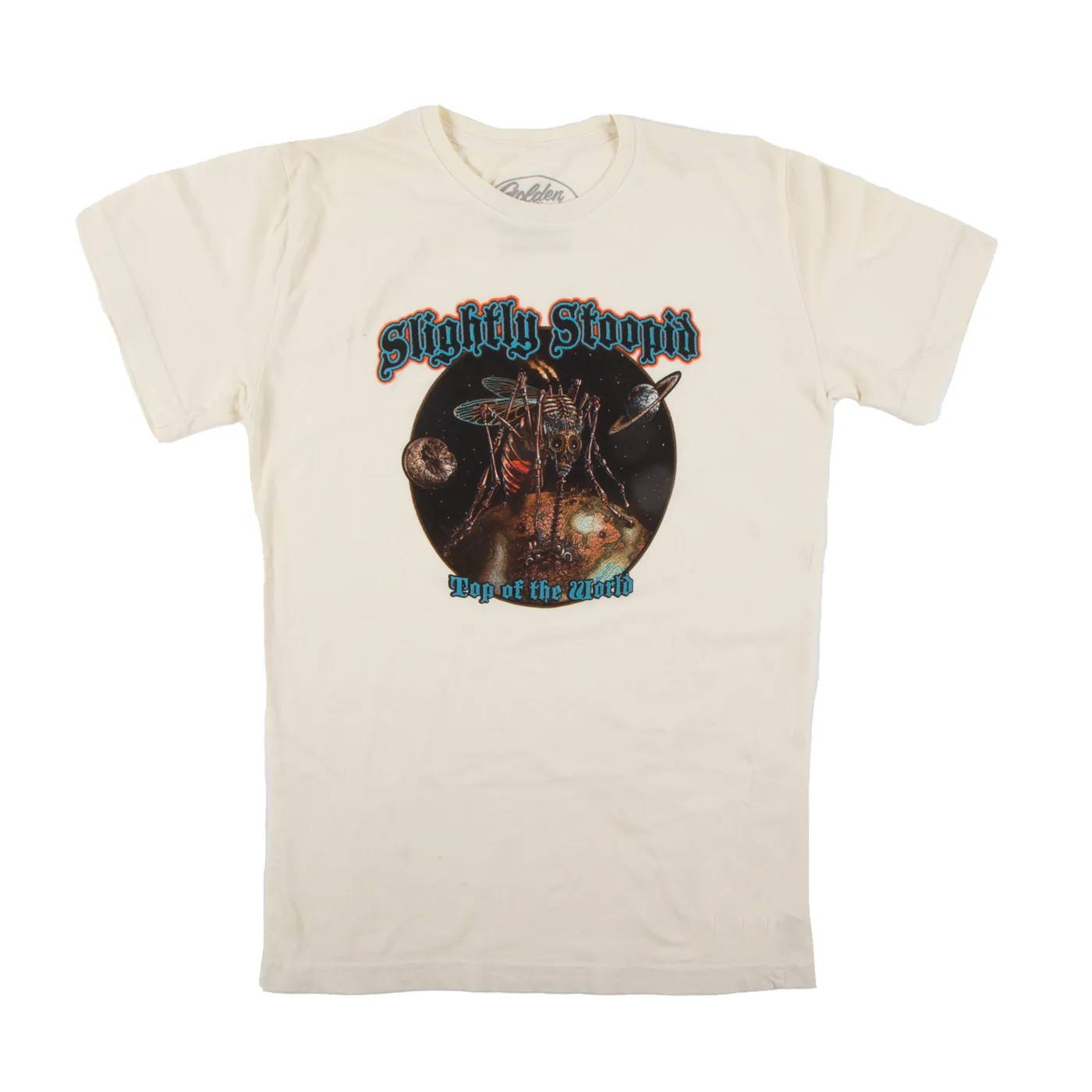 Slightly Stoopid Top of the World Golden Goods Tee (Vintage White)