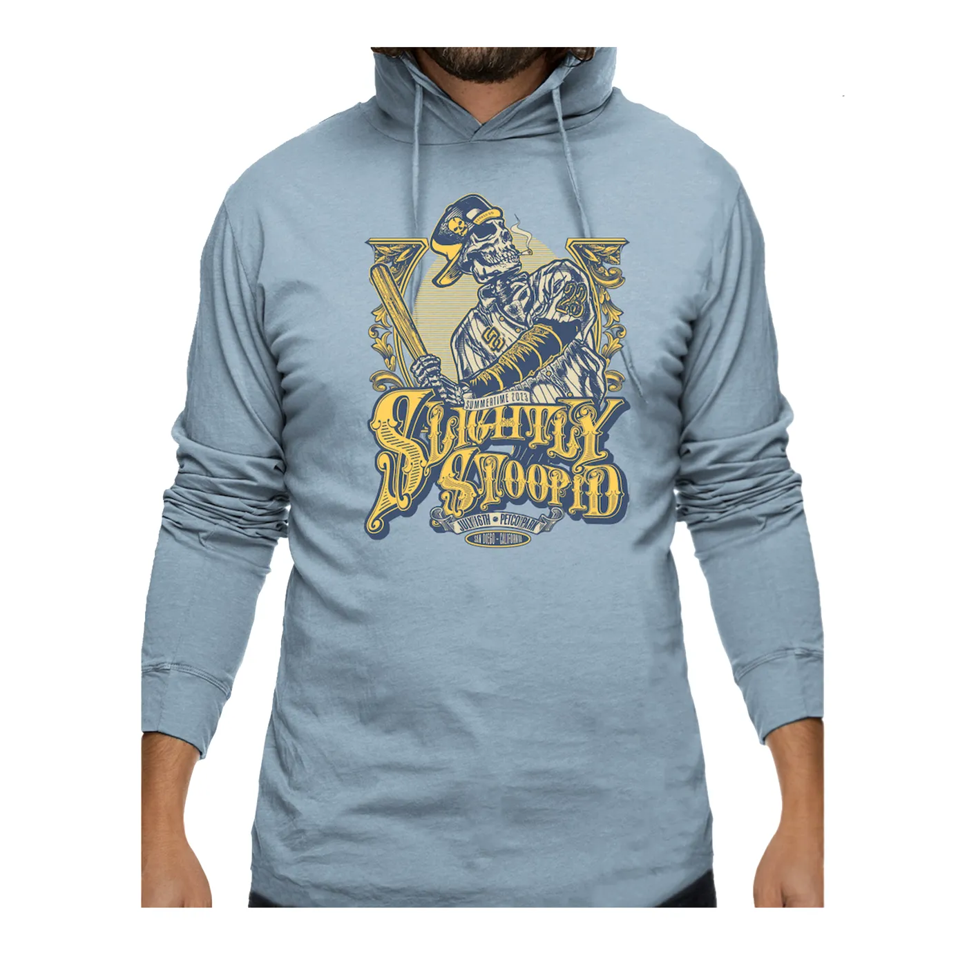 Slightly Stoopid Sgarbossa Long Sleeve Hoodie T-Shirt