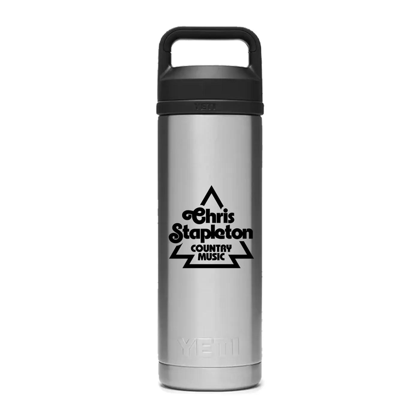 Chris Stapleton Stainless 18 oz Yeti Rambler with Chug Cap