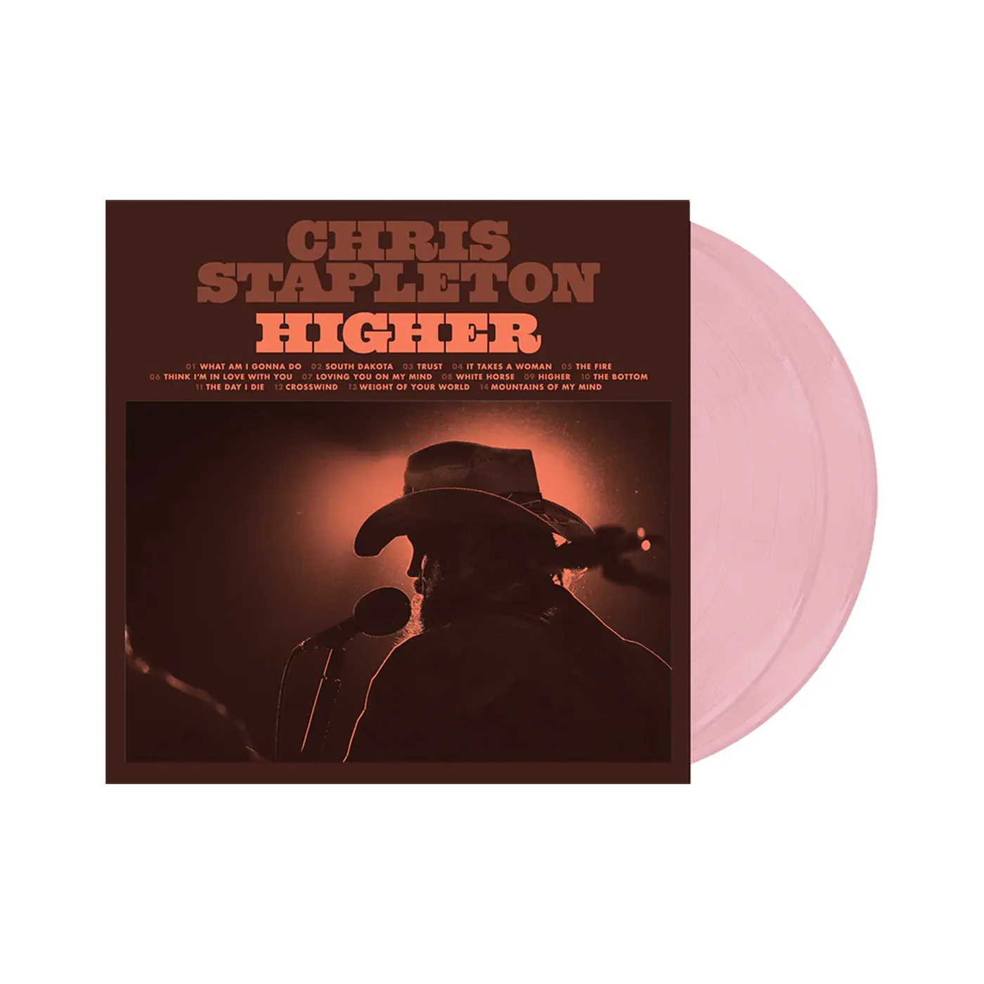 Chris Stapleton Higher Limited-Edition Vinyl - Opaque Baby Pink