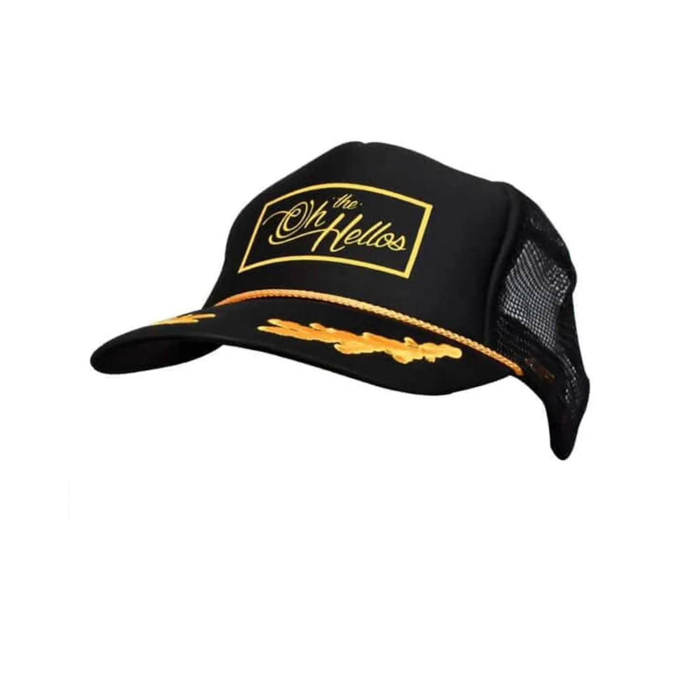 The Oh Hellos Black With Gold Leaf Cap