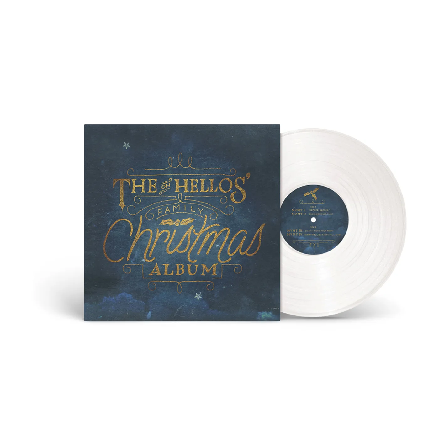 The Oh Hellos Family Christmas Album 12" White Vinyl