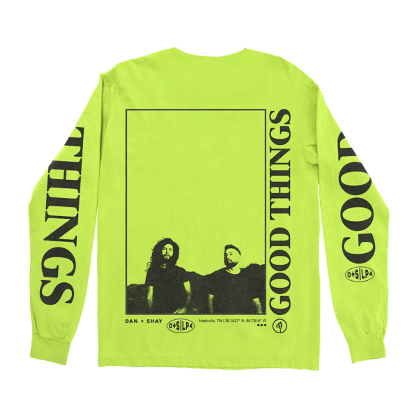 Dan + Shay Good Things Green Long Sleeve