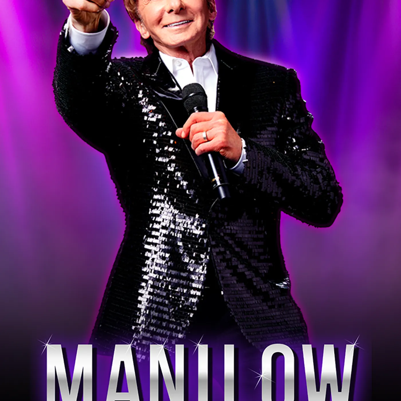 Barry Manilow MANILOW Las Vegas 2022 Poster