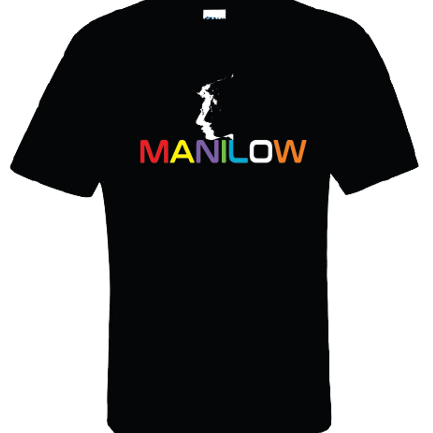Barry Manilow Manilow Rainbow Letters T-Shirt