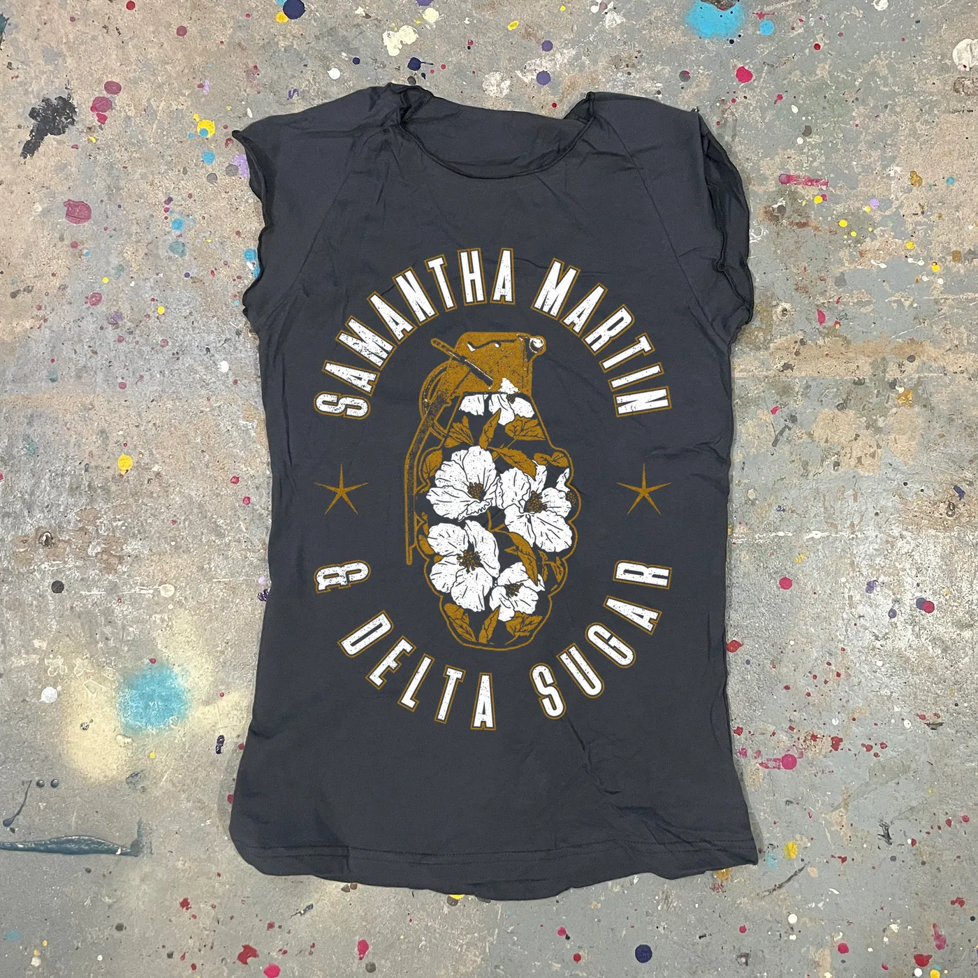 Samantha Martin & Delta Sugar "The Grenade" Women's Cut T-shirt