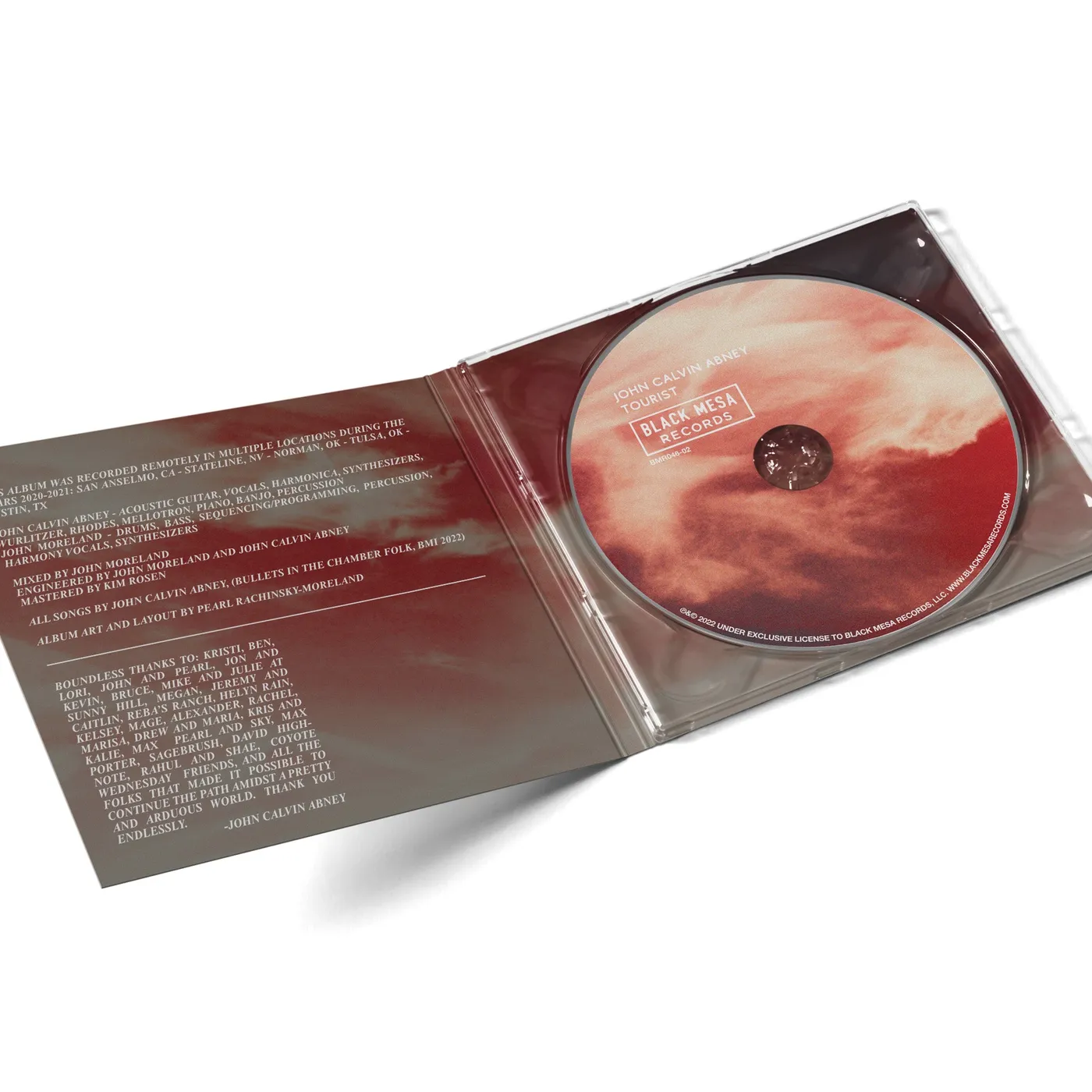 John Calvin Abney Tourist CD