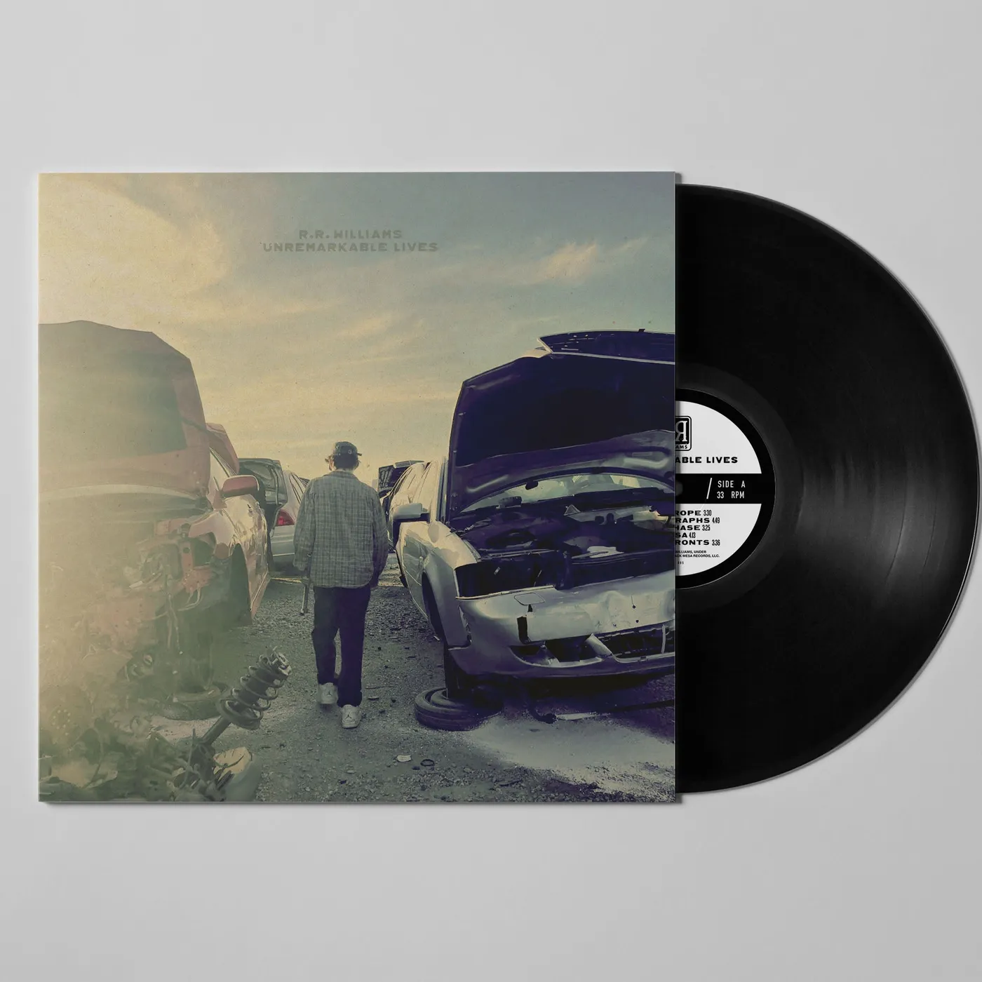 R.R. Williams Unremarkable Lives 12" LP (Black) (Vinyl)