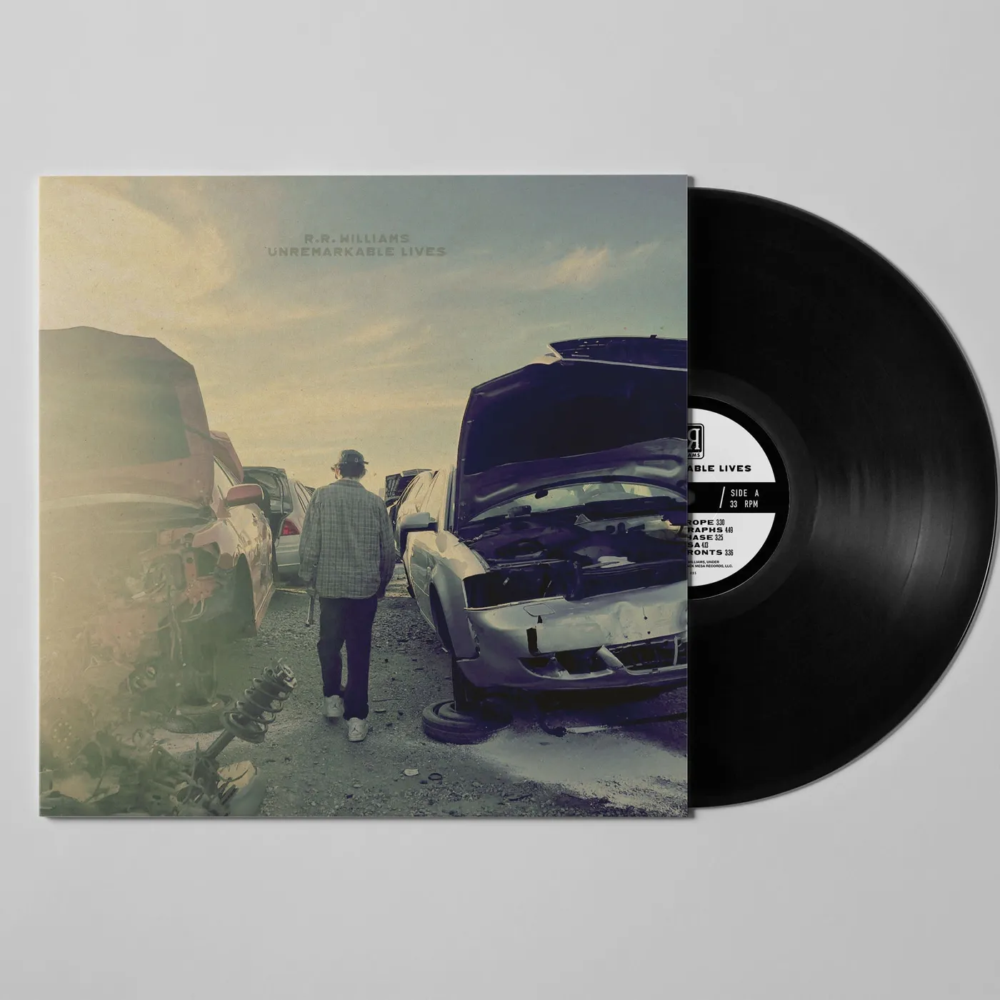 R.R. Williams Unremarkable Lives 12" LP (Wax Mage) (Vinyl)