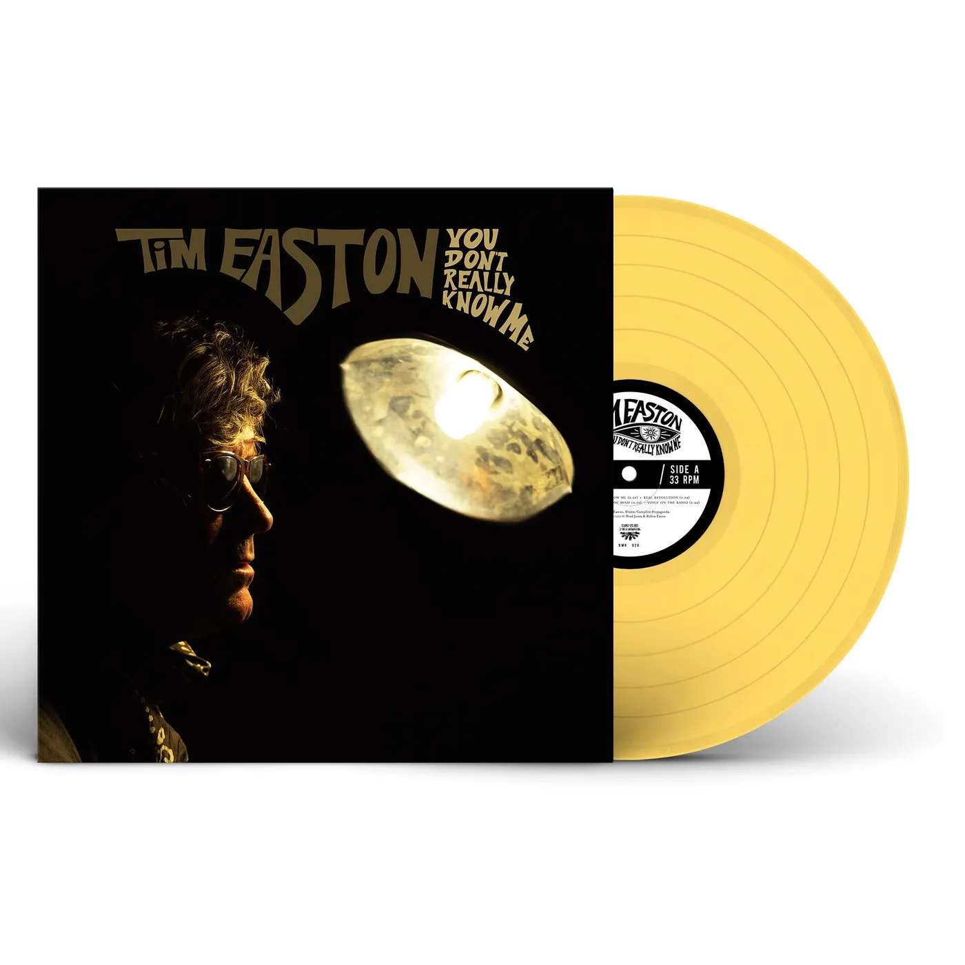 Tim Easton You Don't Really Know Me 12"LP (Mustard vinyl) (Blemished)