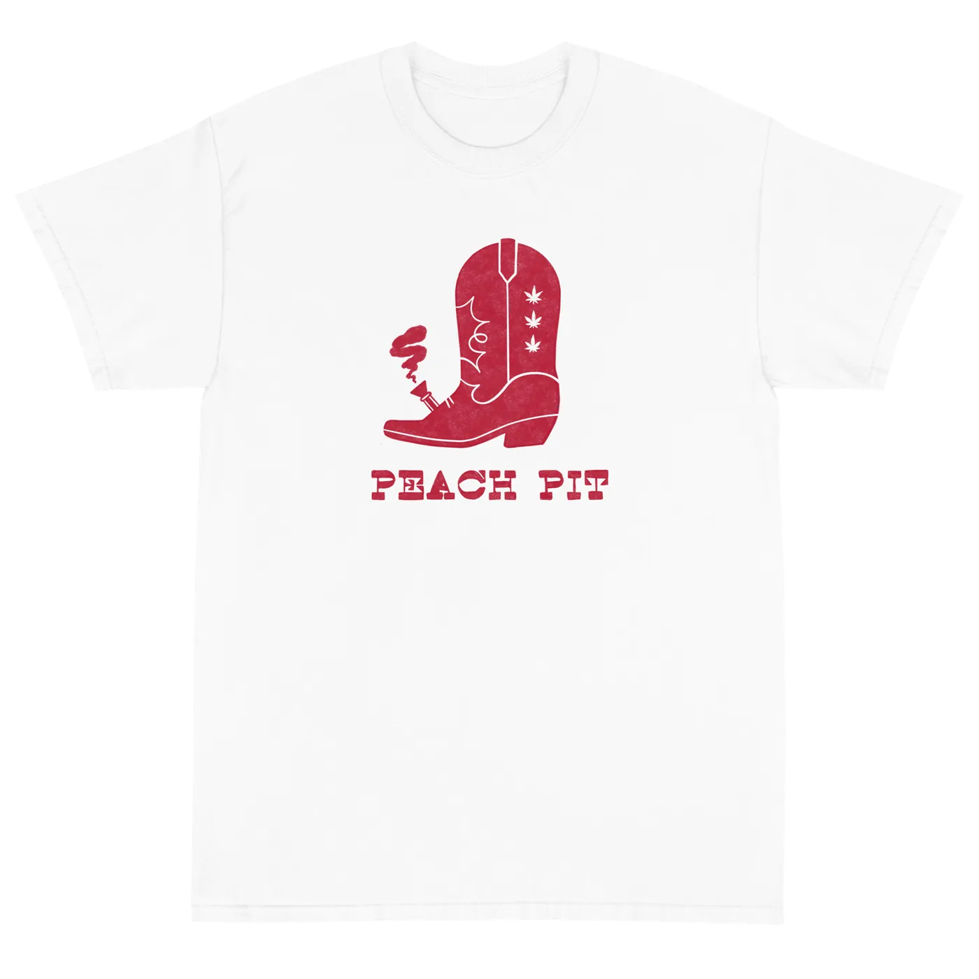 Peach Pit Boot Bong Tee