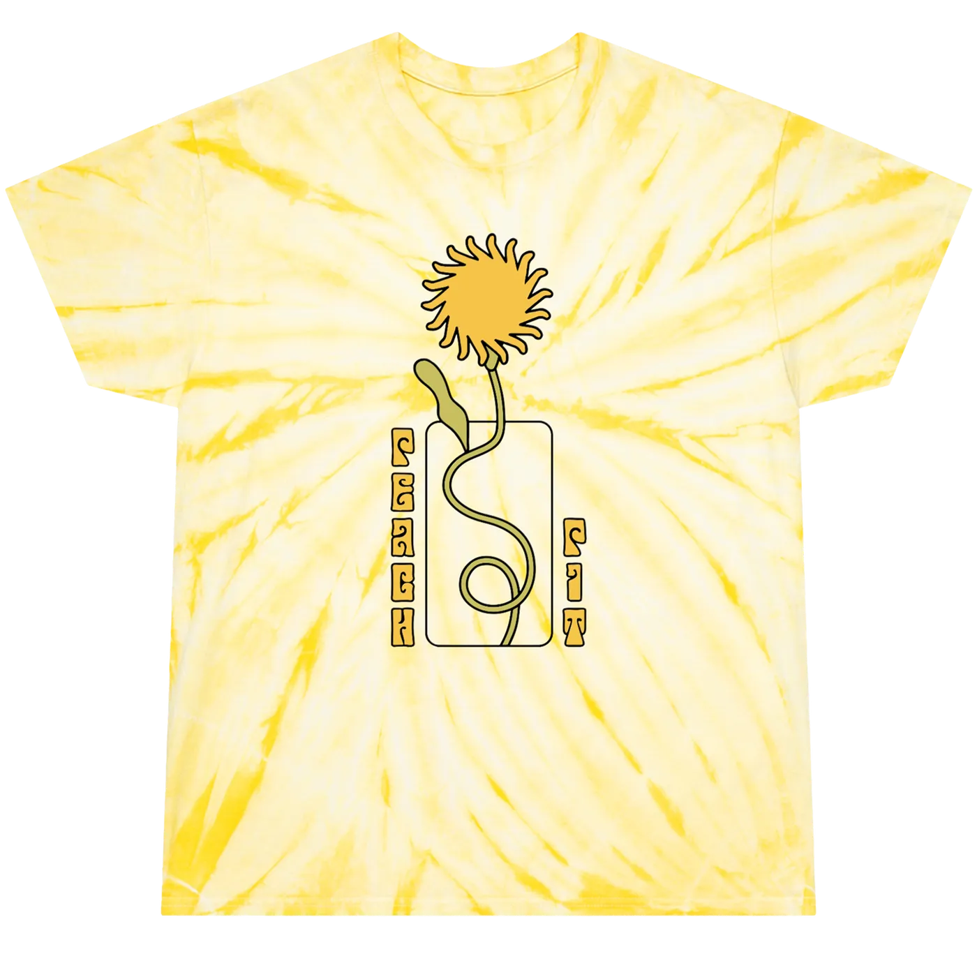 Peach Pit Flower Tee