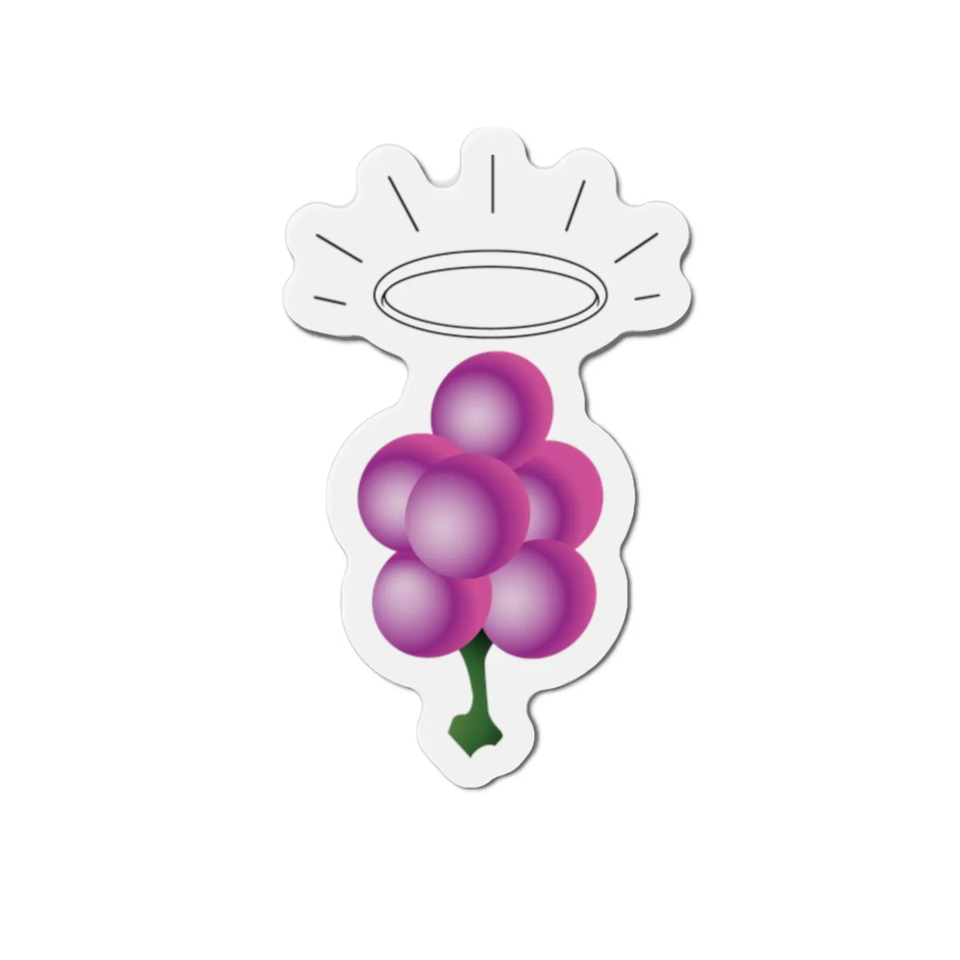 Terror Jr Halo Emoji Magnet