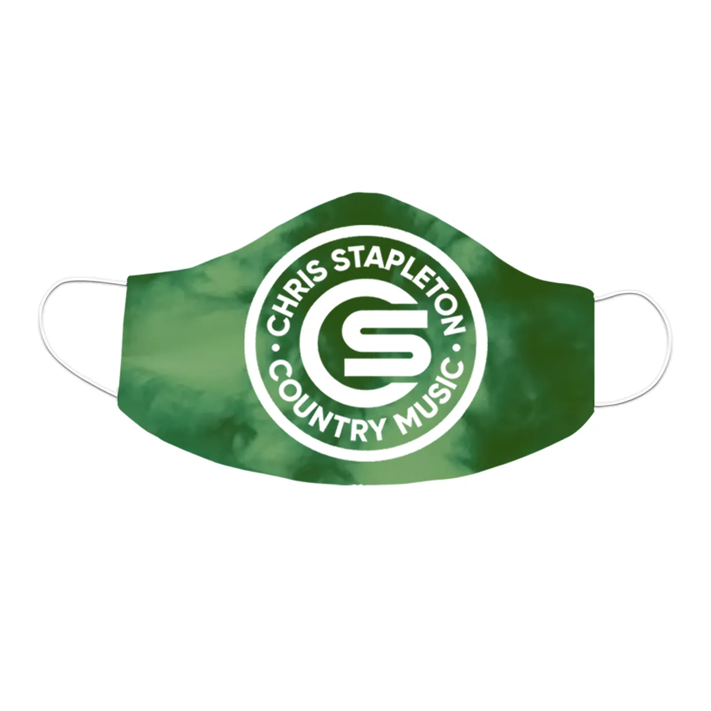 Chris Stapleton Tie Dye Face Mask