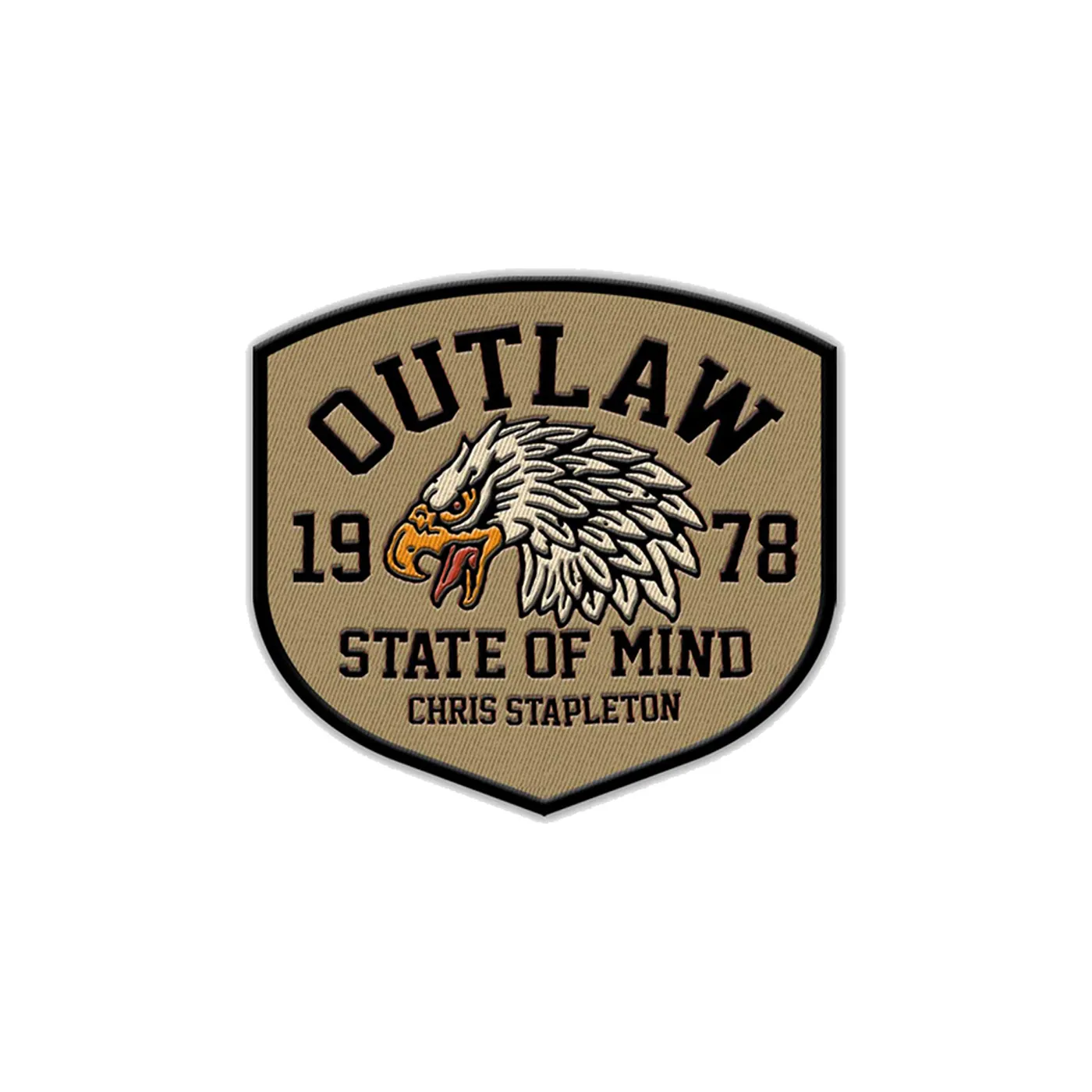 Chris Stapleton Outlaw State of Mind Patch