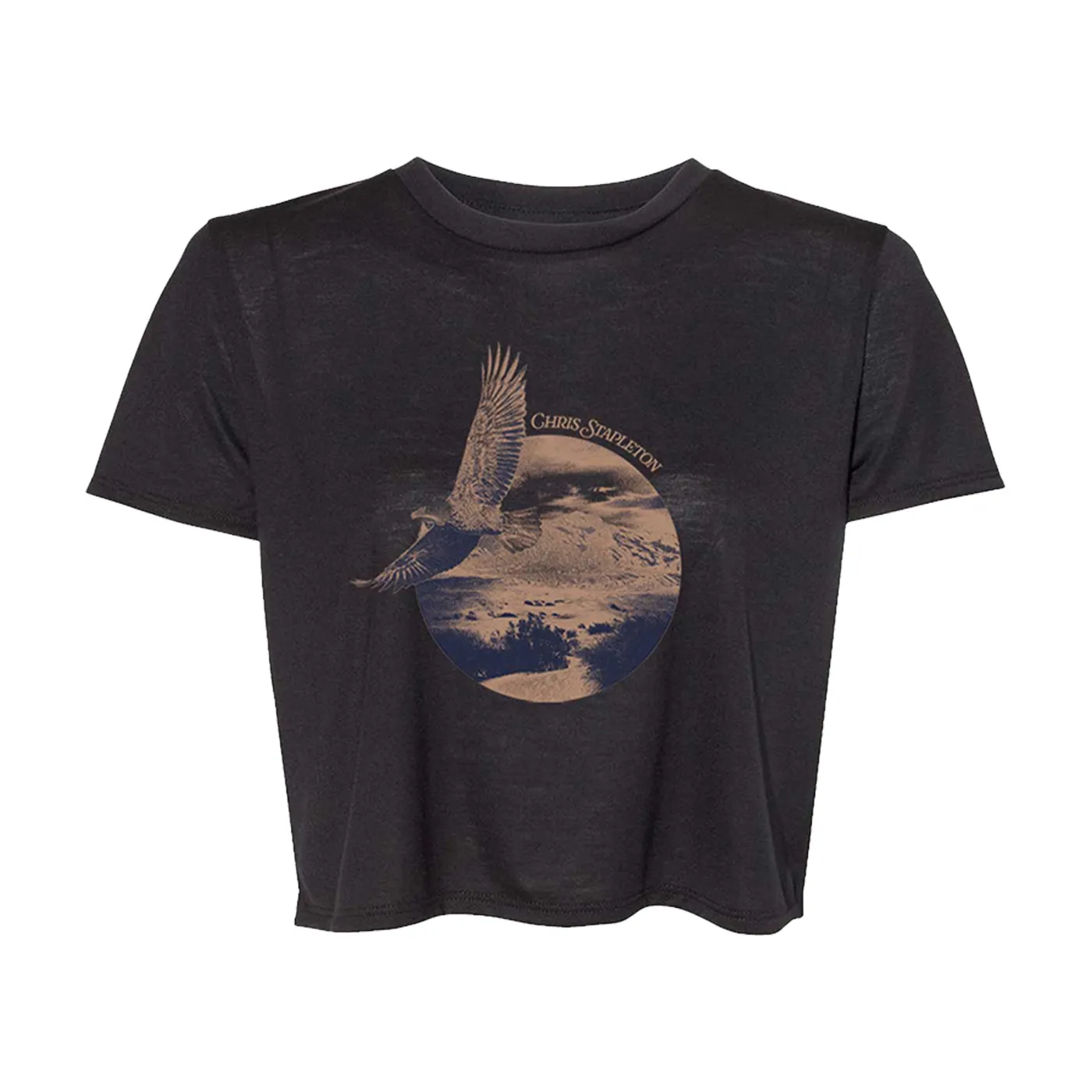 Chris Stapleton Women's Soaring Eagle Crop Top