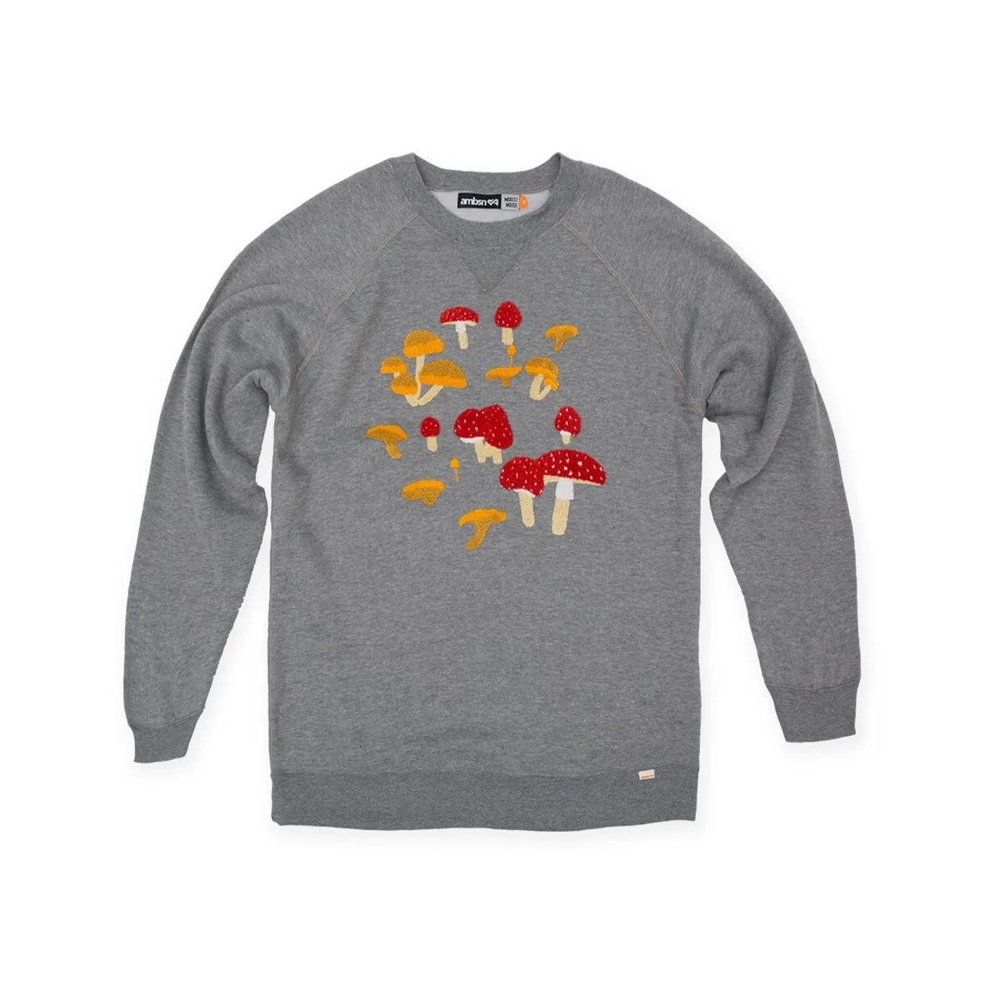 Modest Mouse Mushroom Crewneck Sweatshirt (Heather)