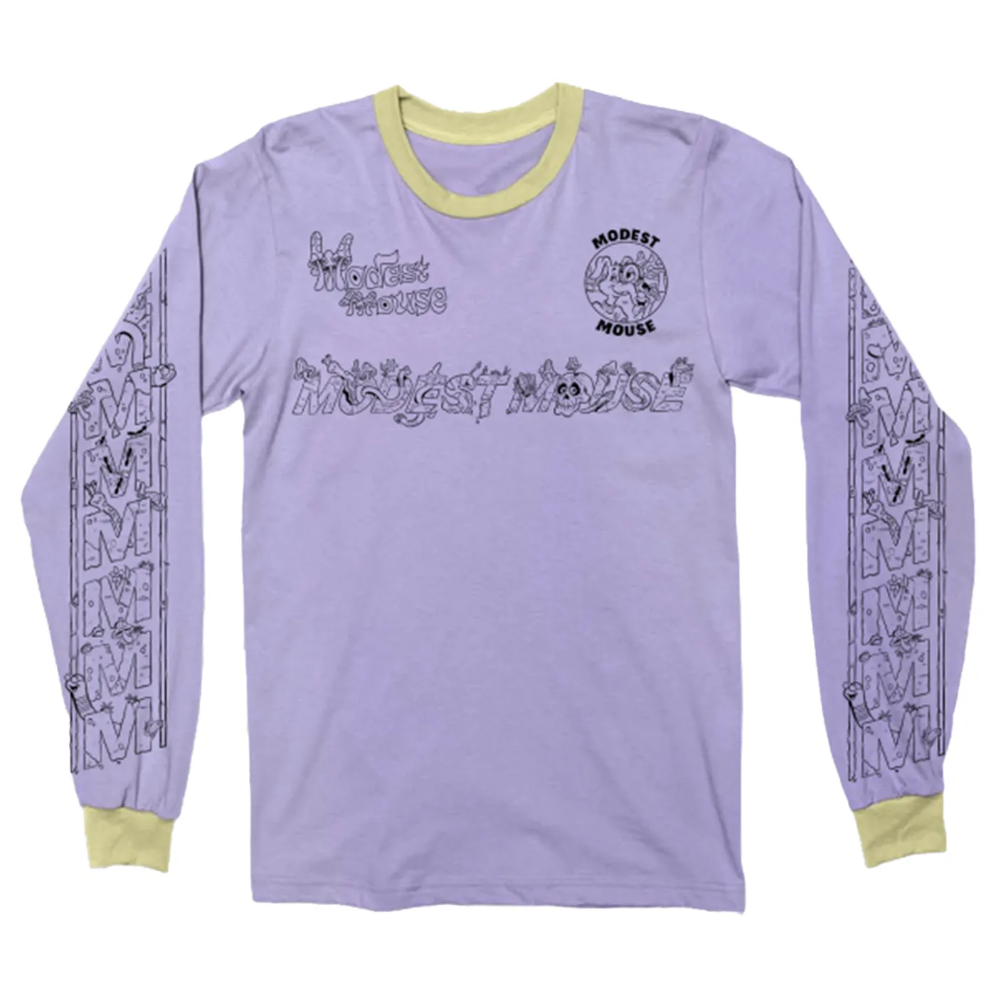 Modest Mouse Motocross Jersey - Purple