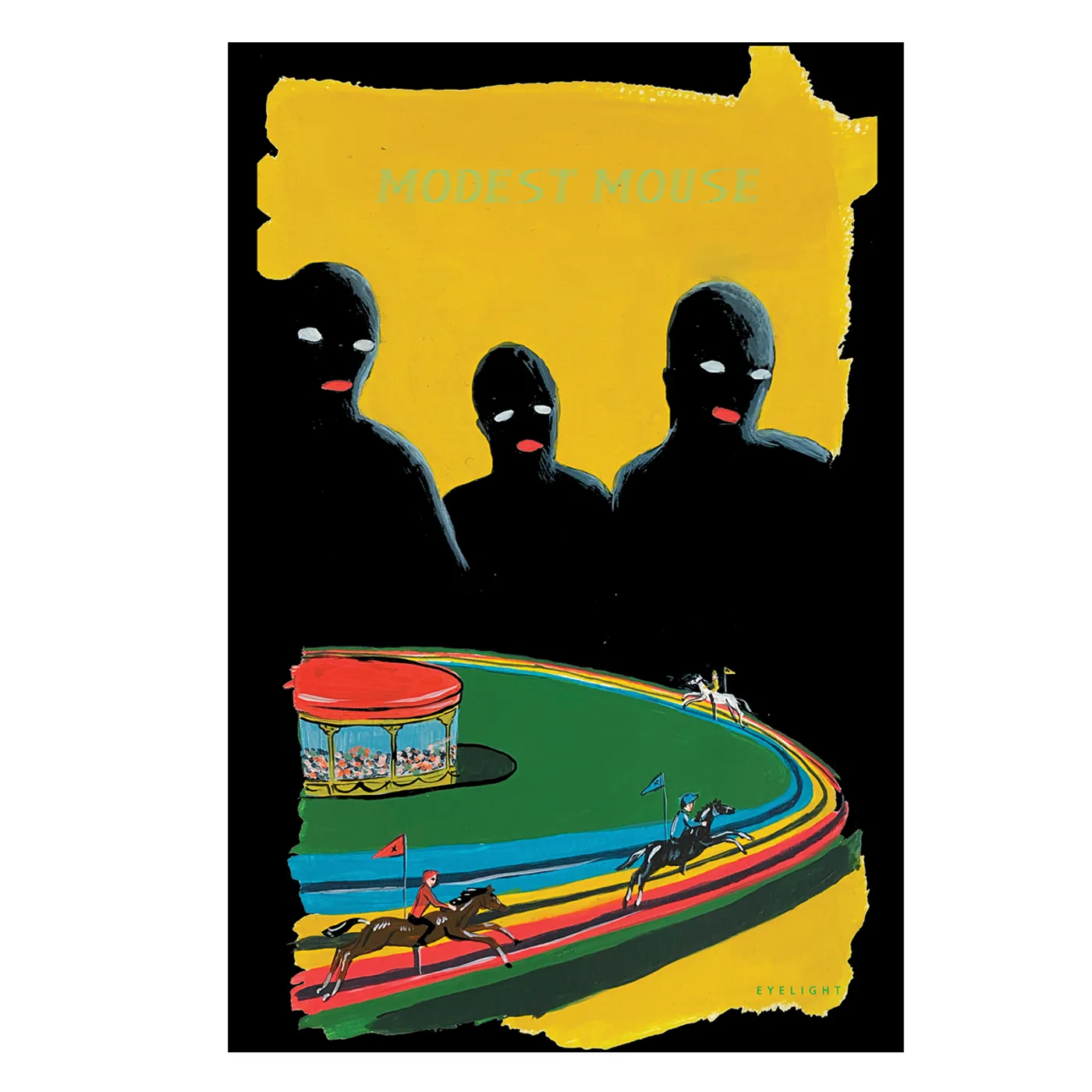 Modest Mouse Blacklight Poster - Spectacle