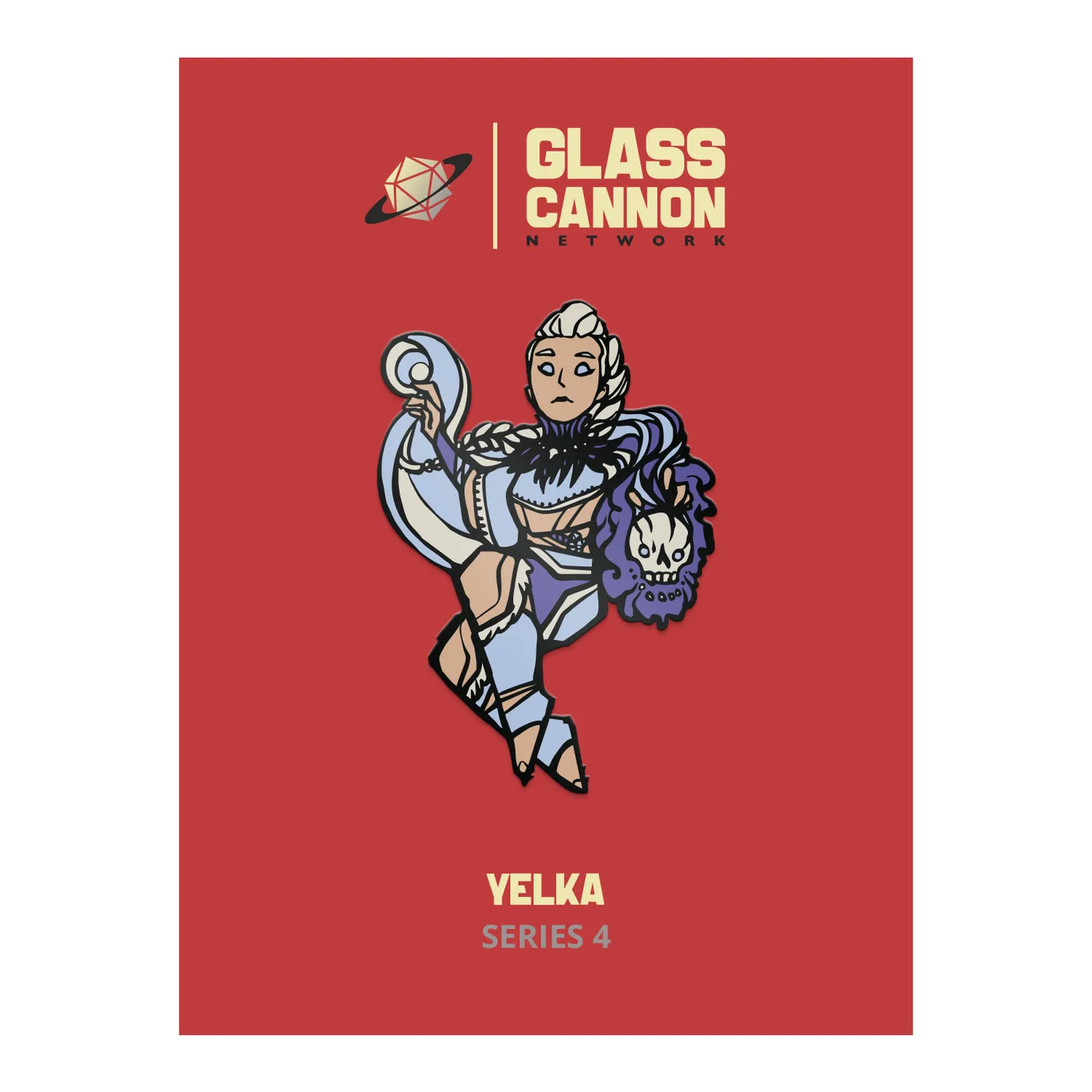 Glass Cannon Network Yelka Pin