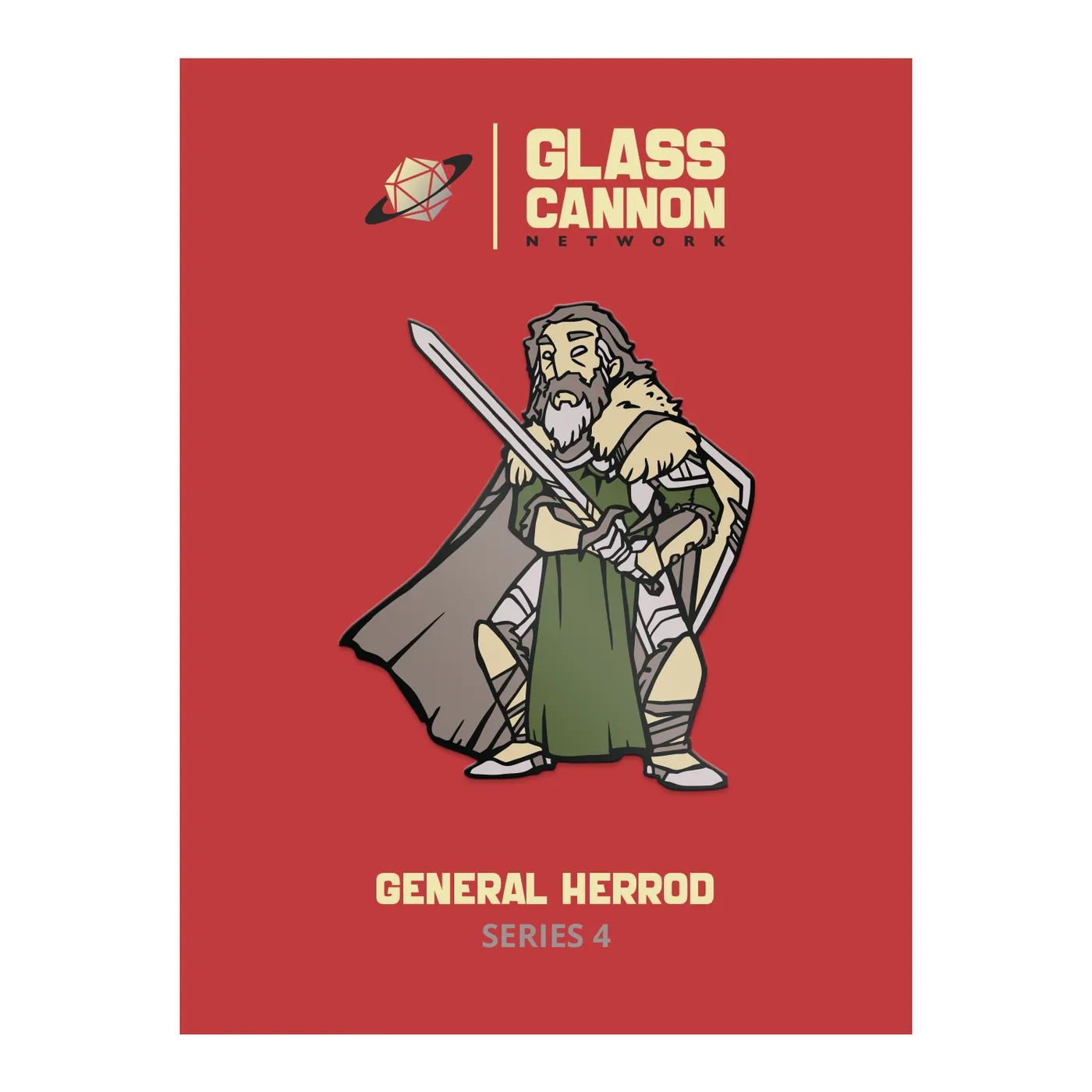 Glass Cannon Network Herrod Pin