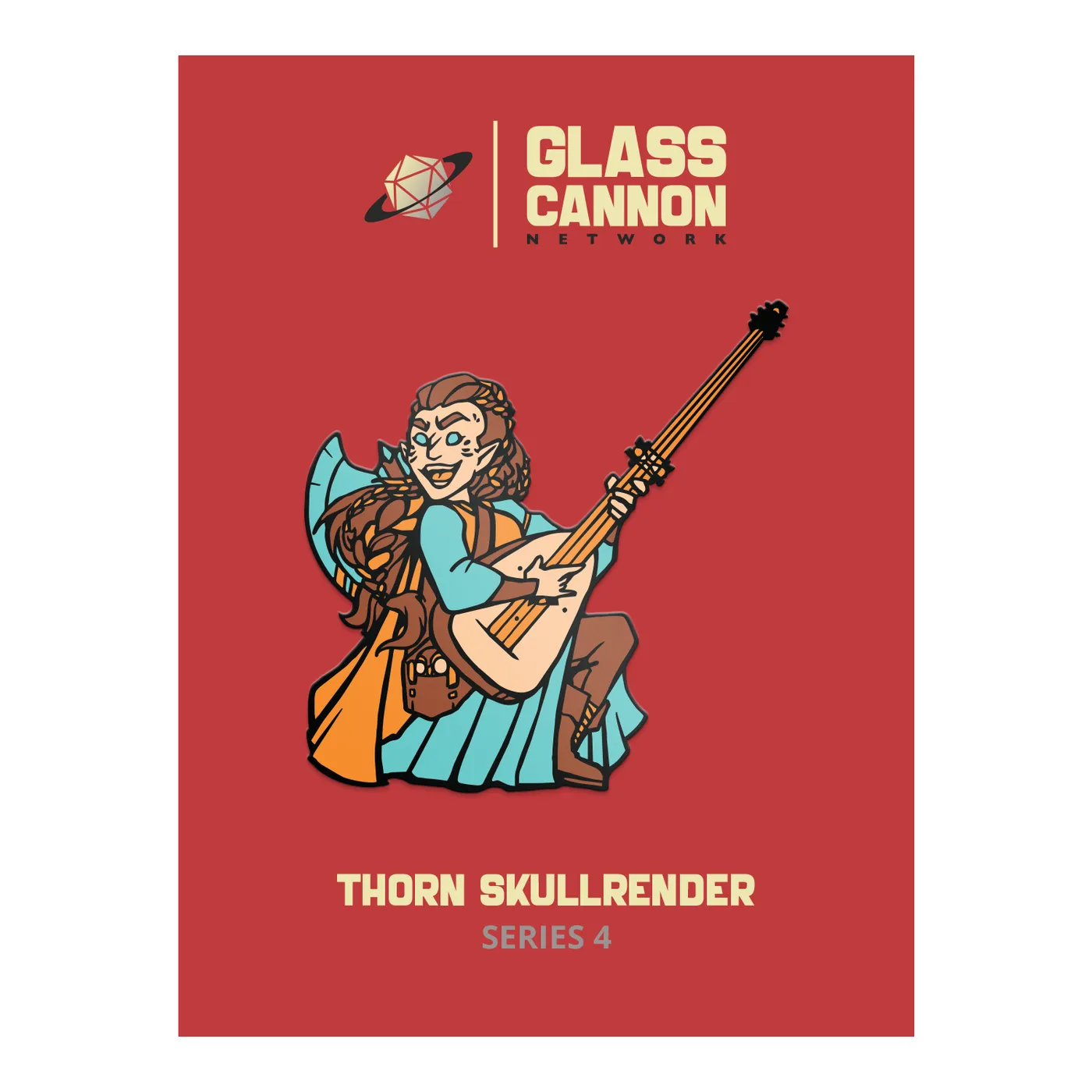 Glass Cannon Network Thorn Pin