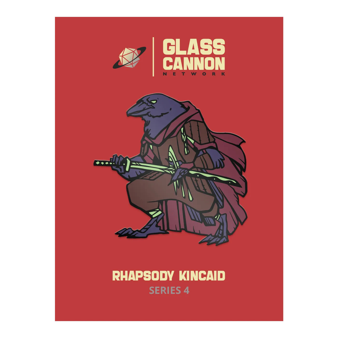Glass Cannon Network Rhapsody Pin