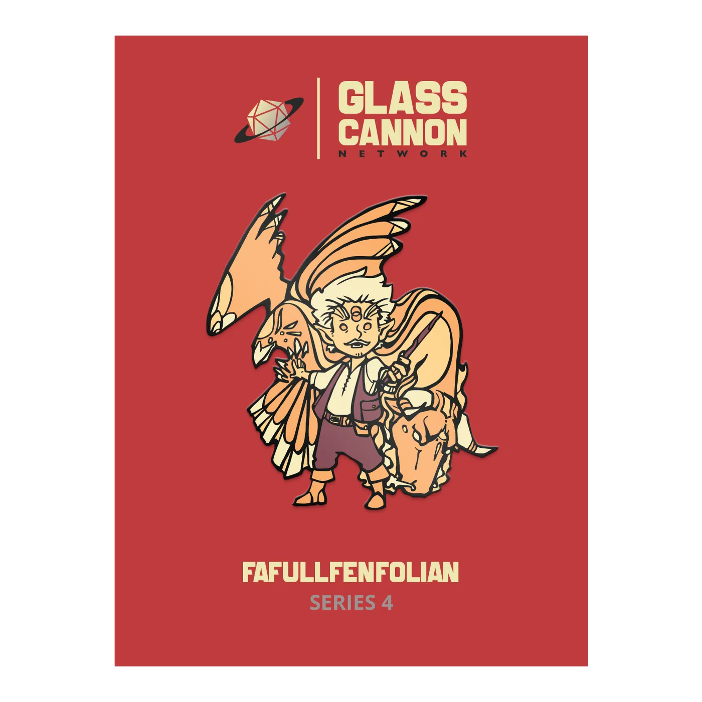 Glass Cannon Network Fafullfenfolian Pin