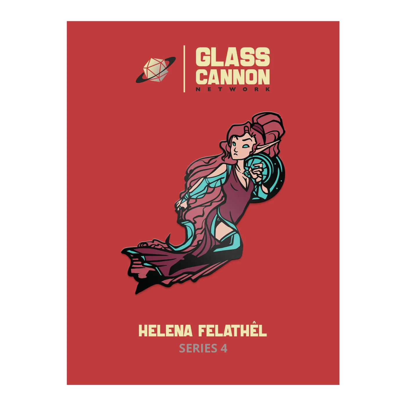 Glass Cannon Network Helena Pin
