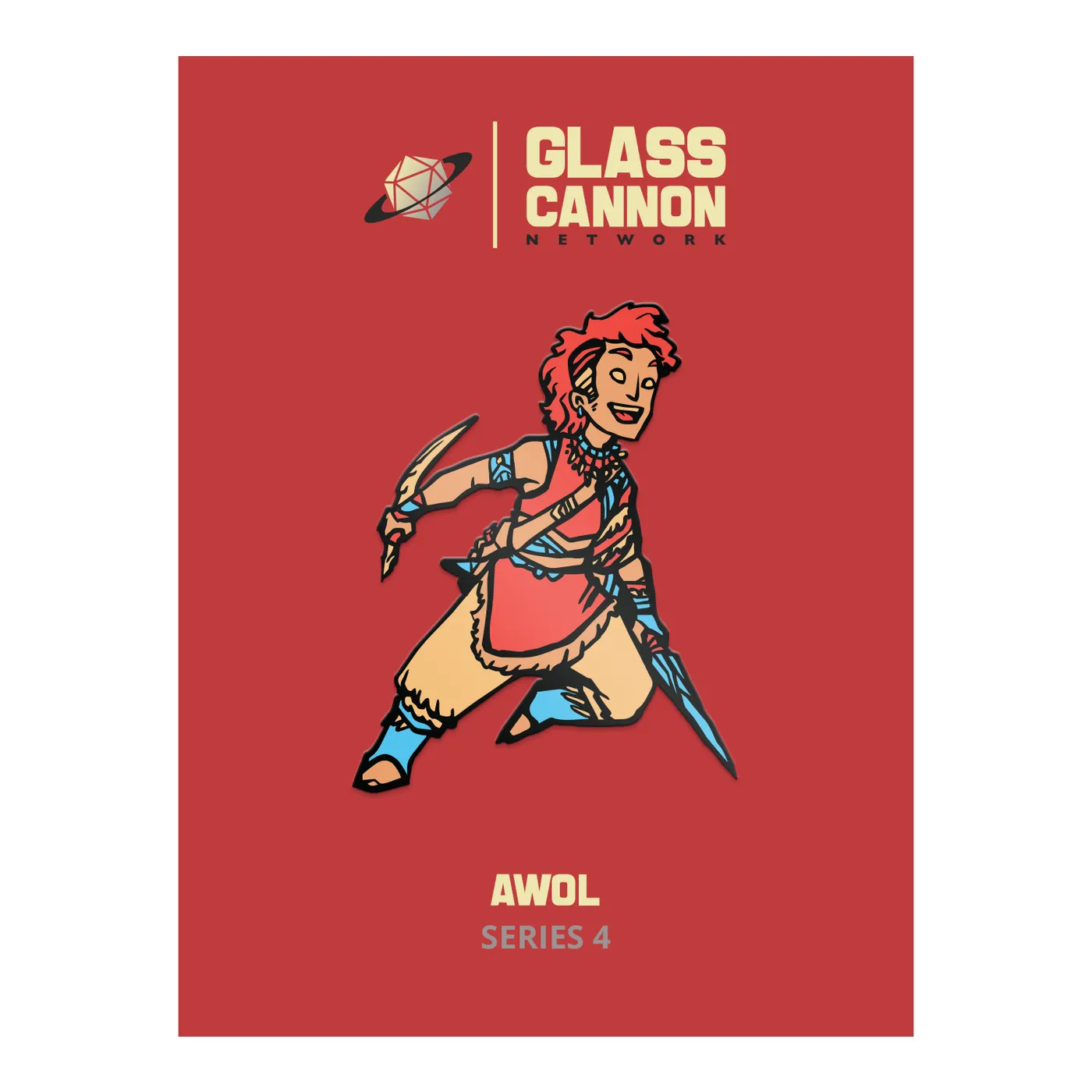 Glass Cannon Network Awol Pin